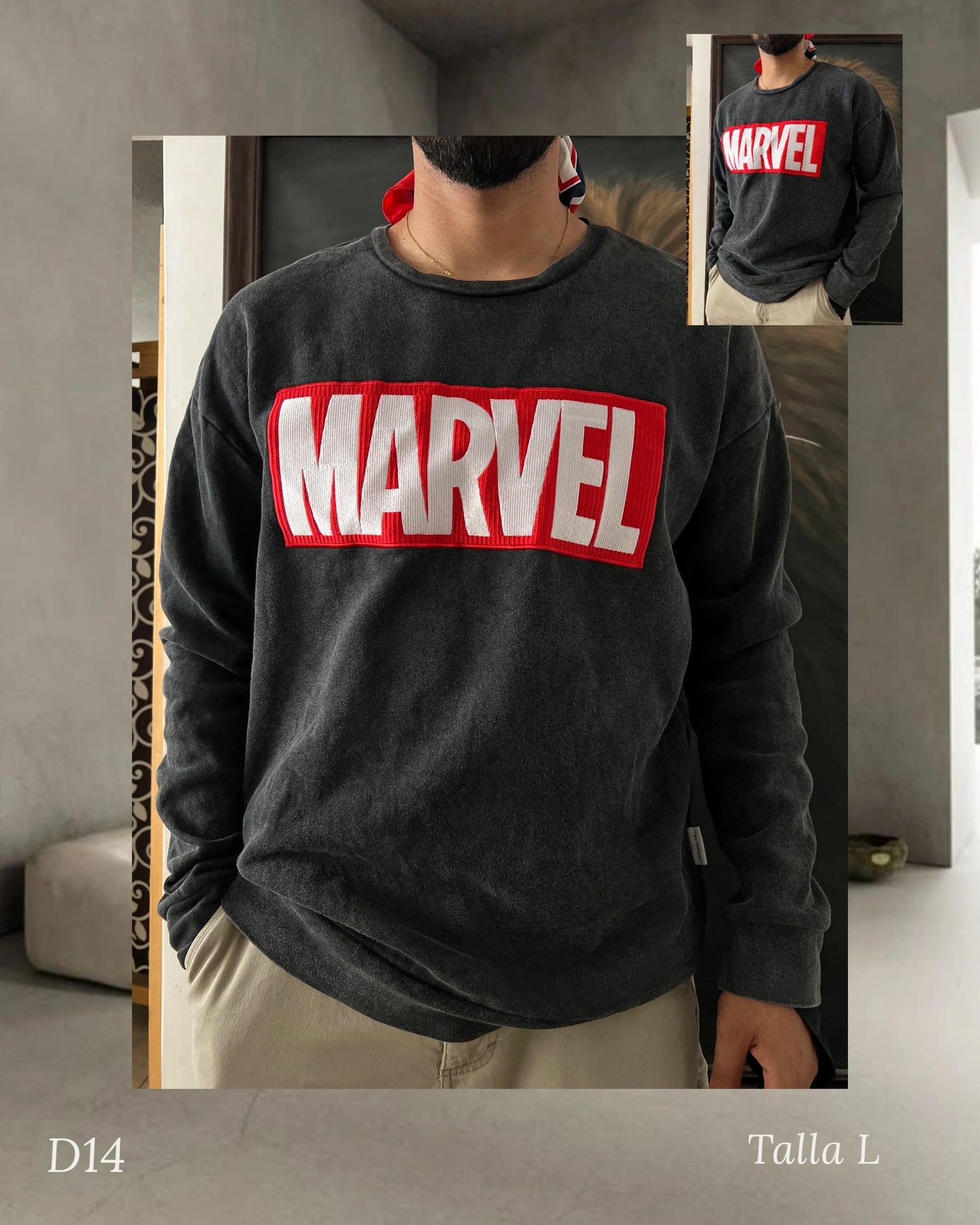 MRVL crewneck (L)
