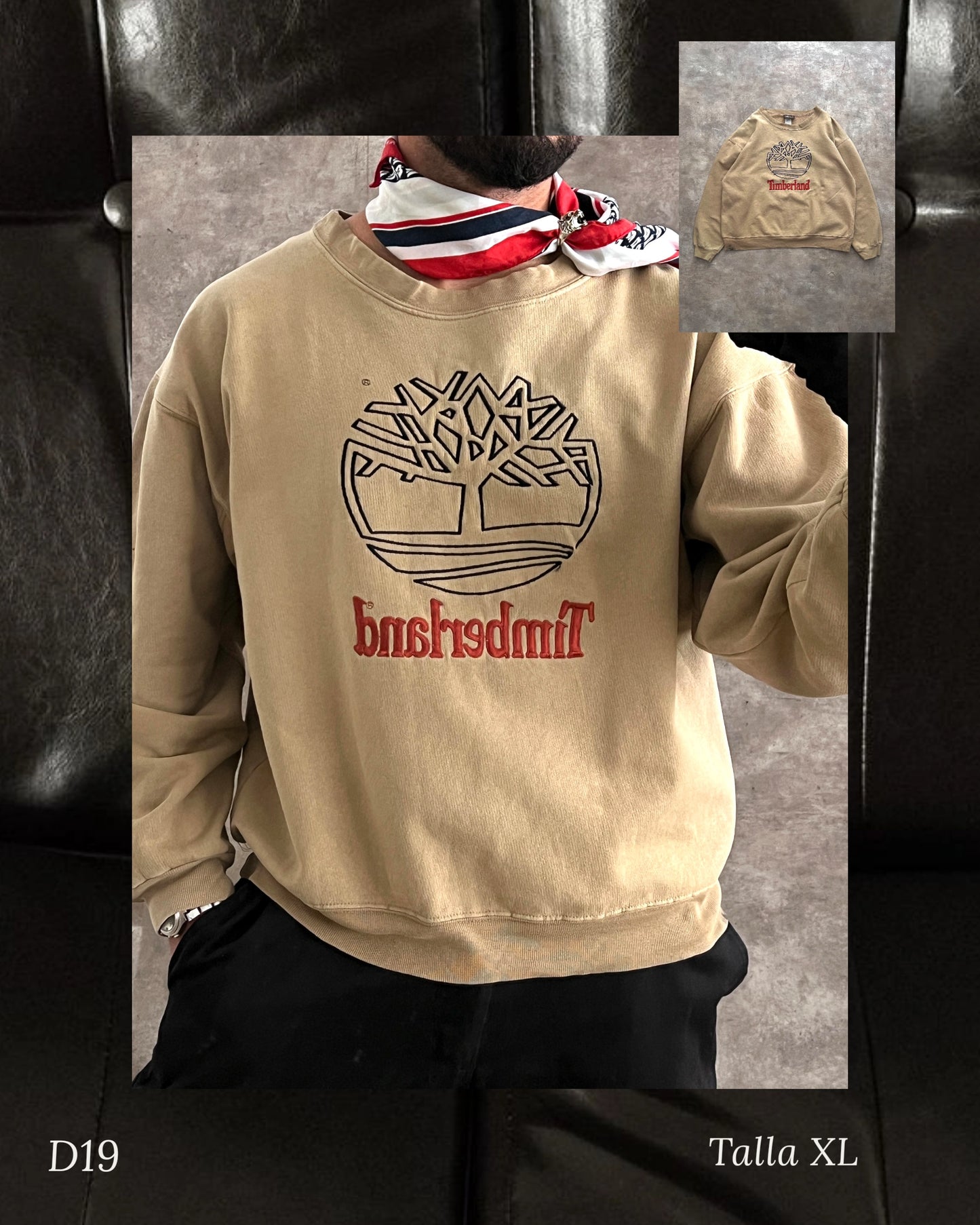 Vintage crewneck Timberland (XL)