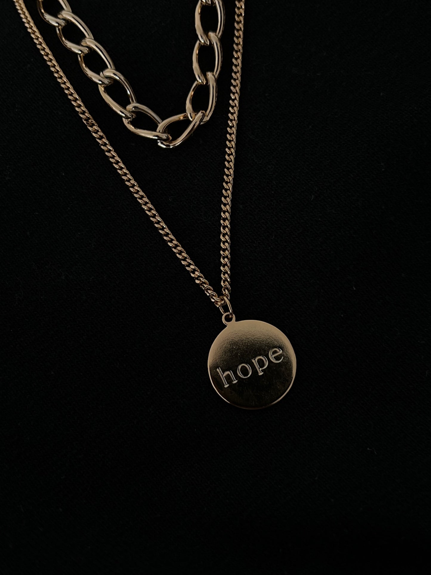 HOPE GOLD NECKLACE