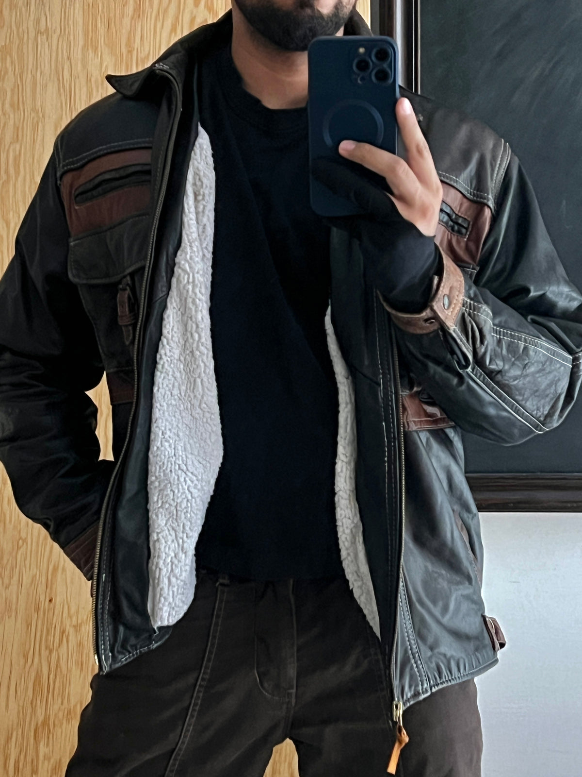 Hunter Leather Jacket (M)
