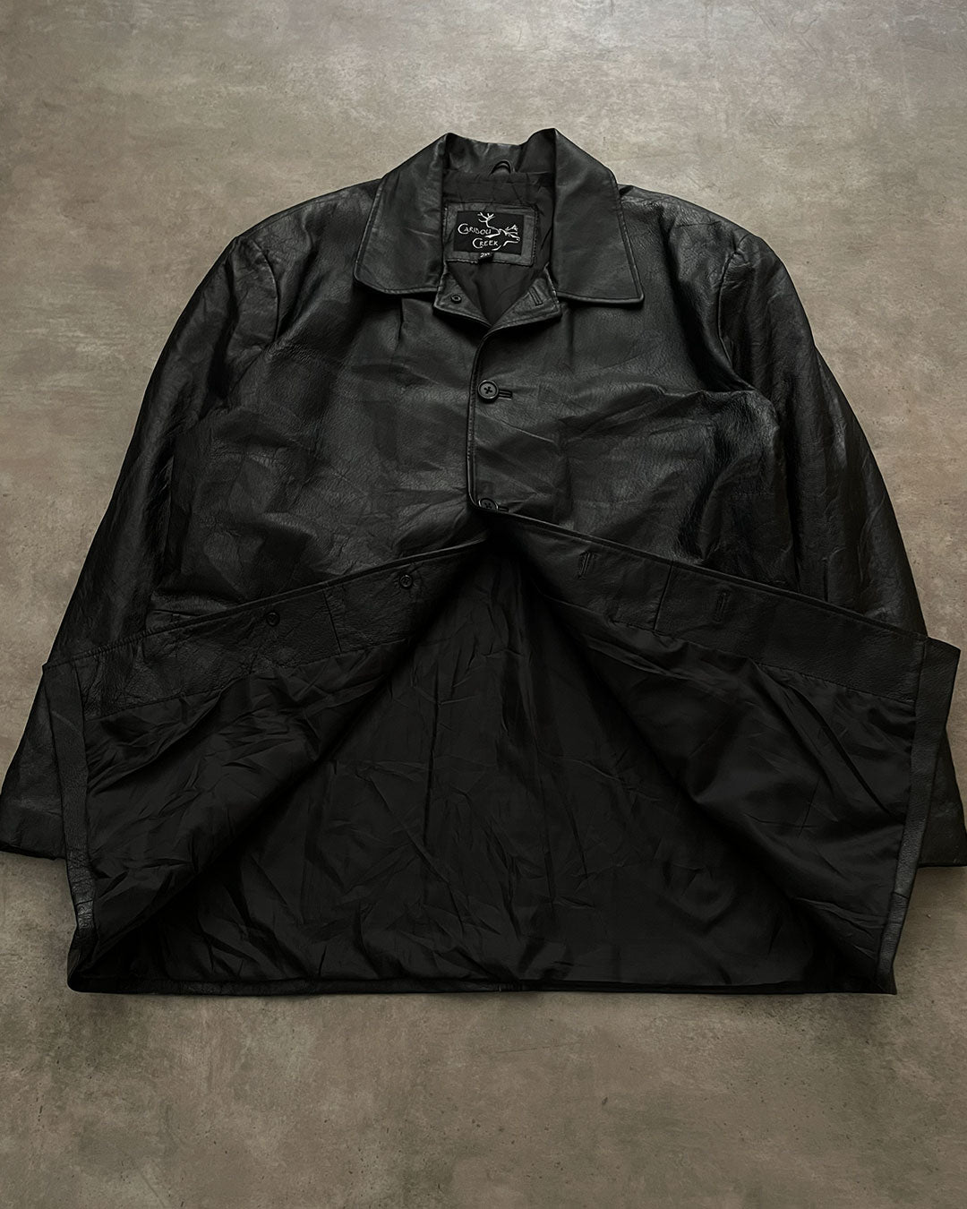 CAZADORA DE PIEL (2XL)