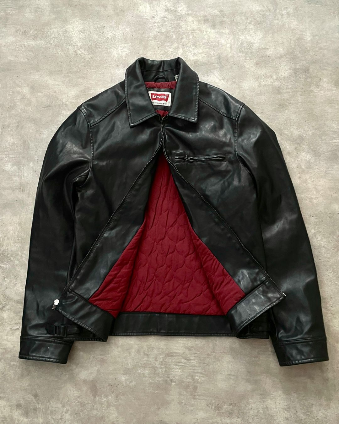 LEATHER JACKET LEVIS (S)