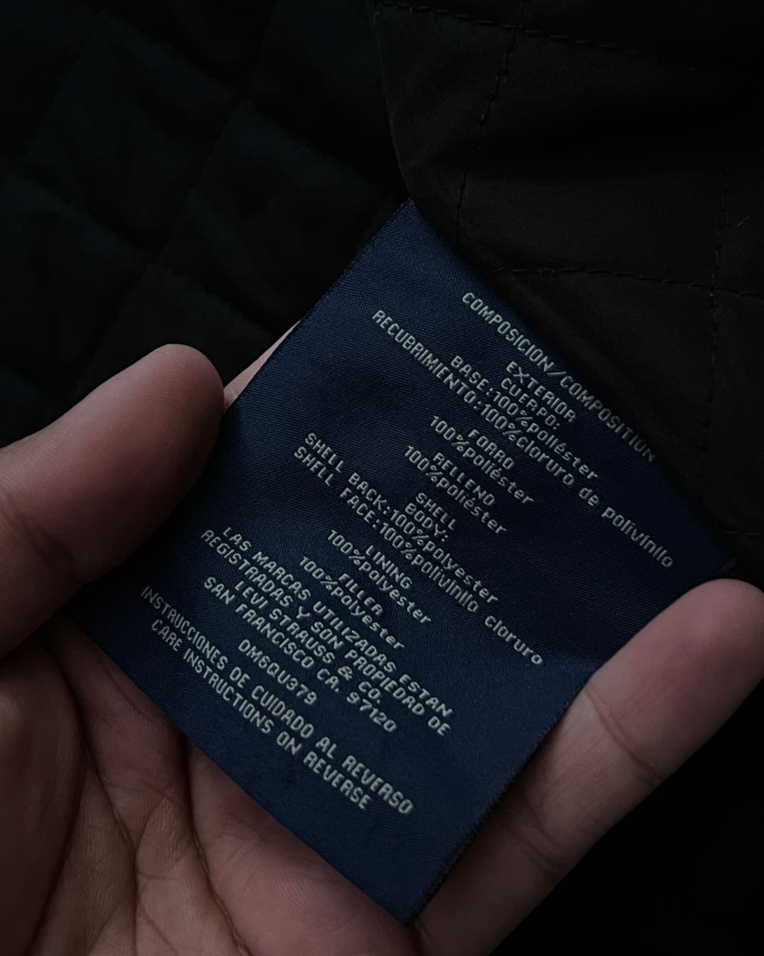 LEATHER JACKET DOCKERS (S)