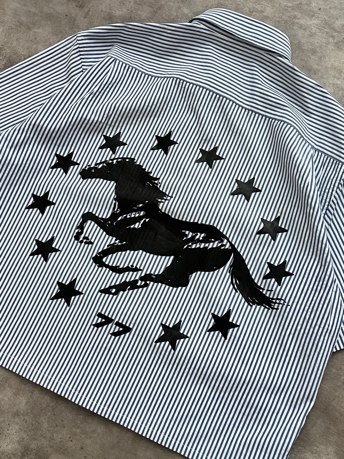 ASTRAL HORSE CROPPED SHIRT #01 - 77 ORIGINALS (M)
