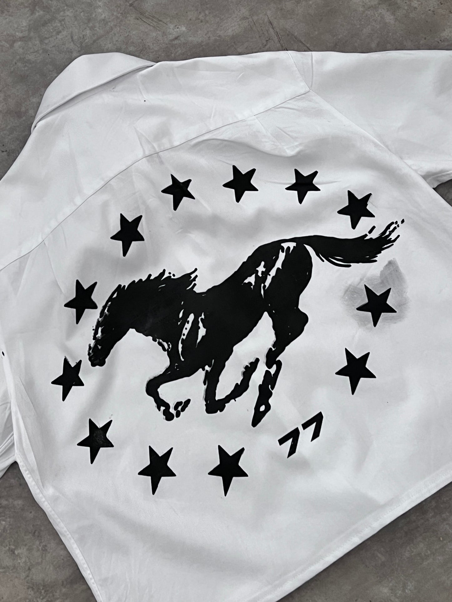 ASTRAL HORSE CROPPED SHIRT #06 - 77 ORIGINALS (S)