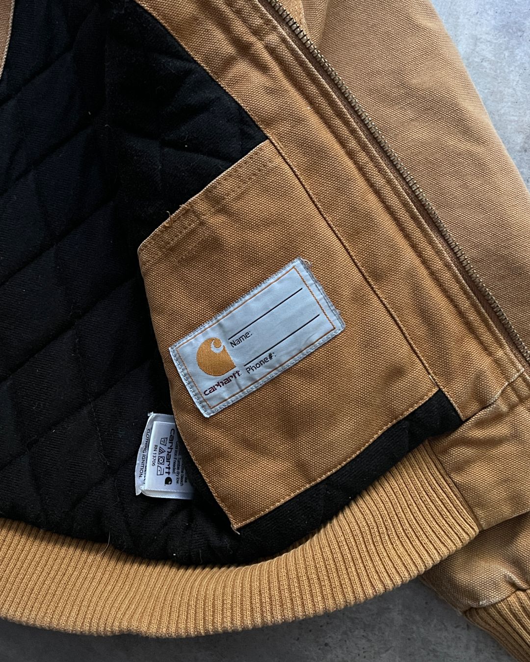KID CARHARTT DETROIT JACKET (4/5)