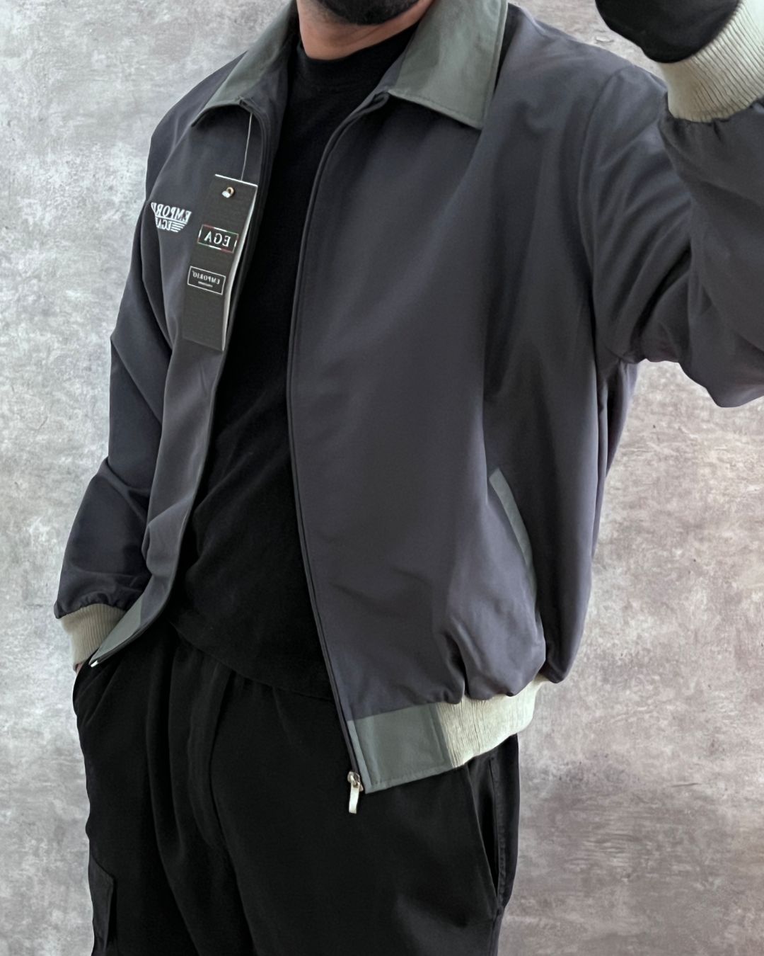 EMPORIO PURPLE JACKT (S)