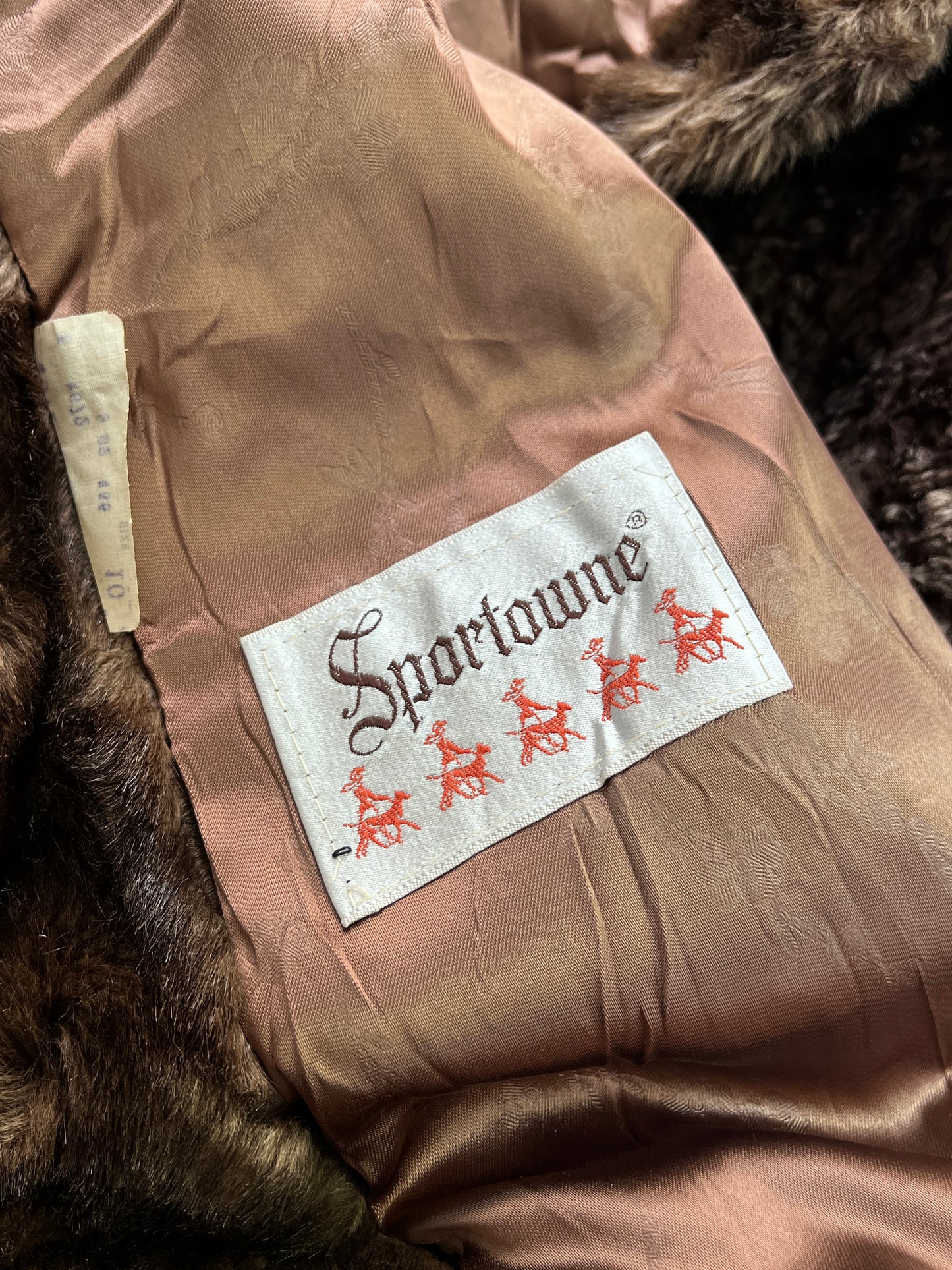 Faux fur Coat (S)