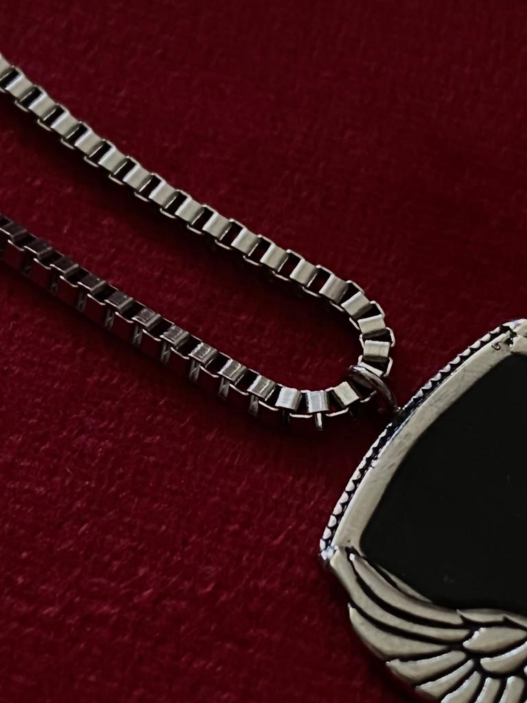 Stainless steel eagle