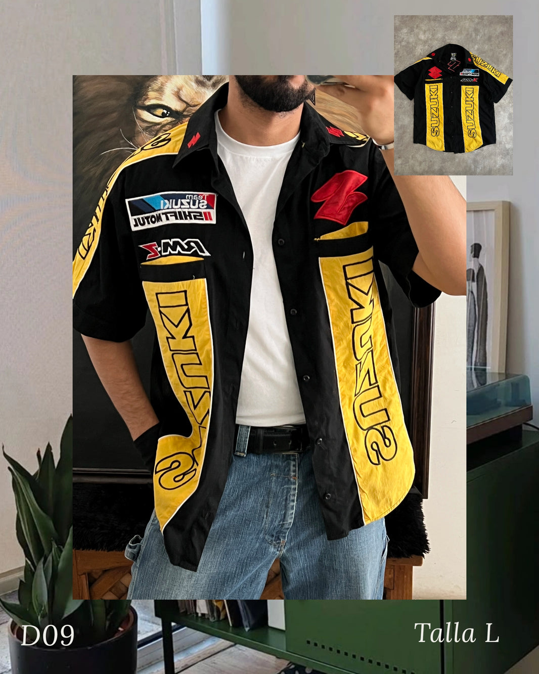 Racer shirt (L)