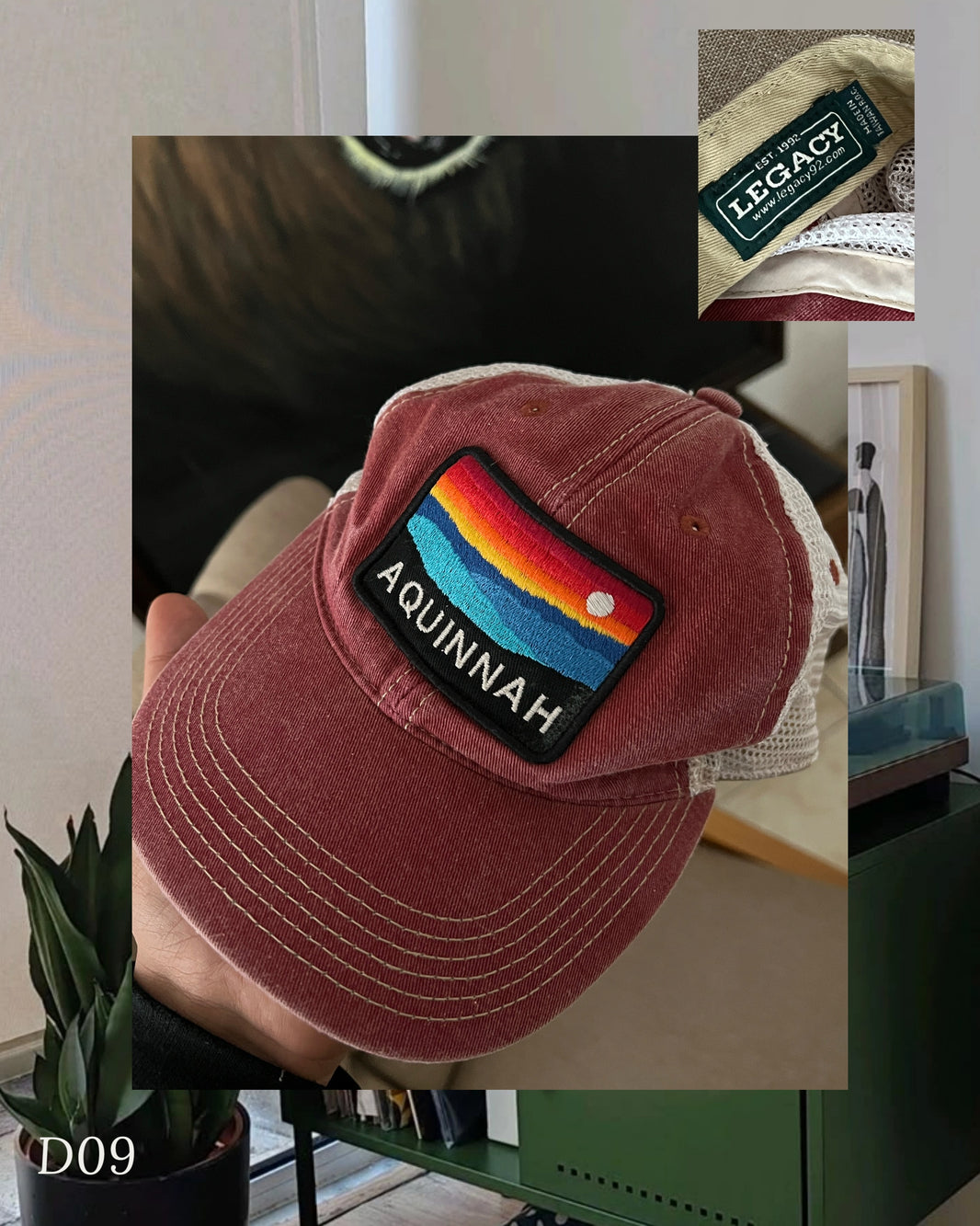 Gorra con bordado de alta calidad