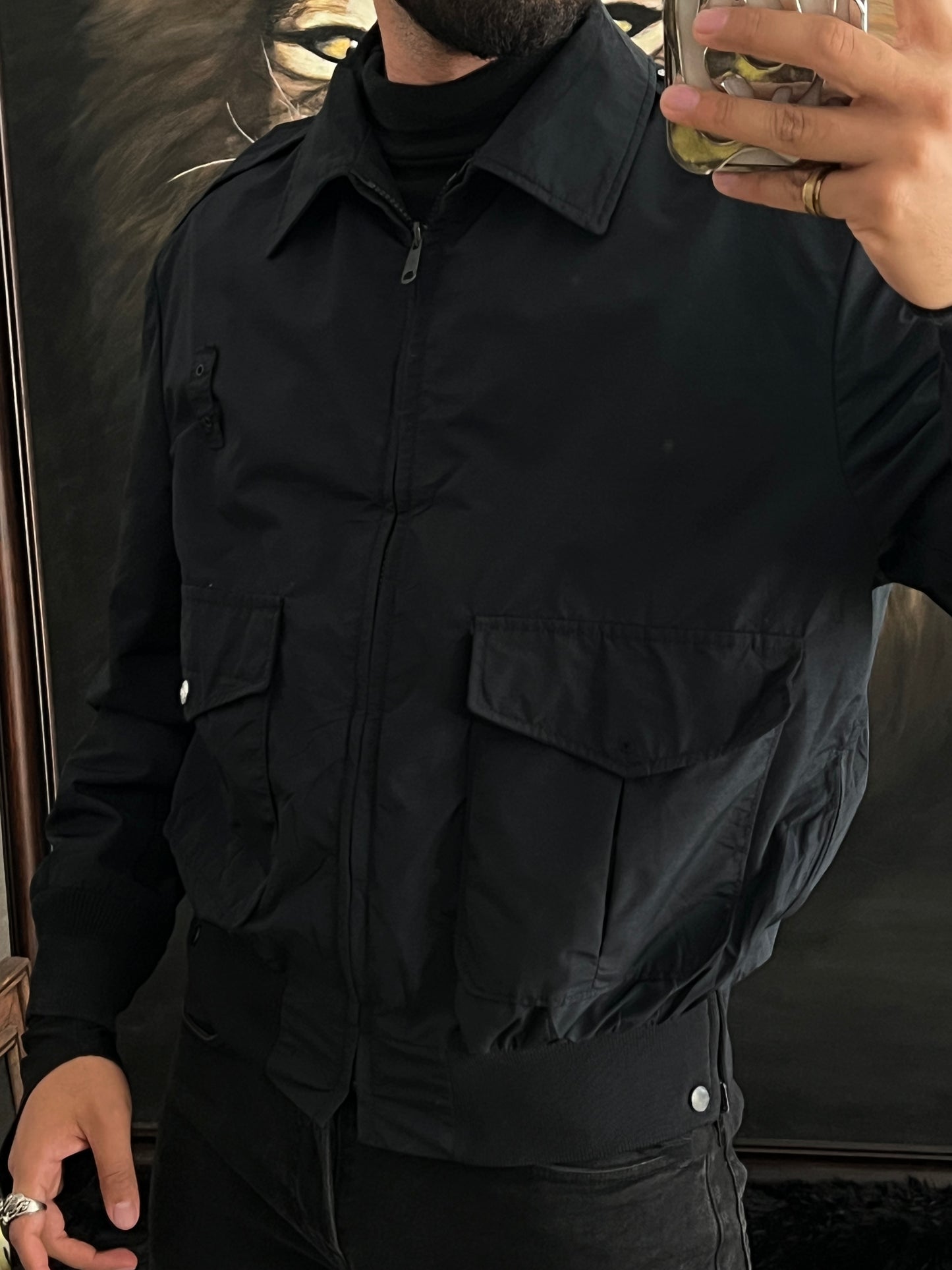 Bomber jacket doble vista reflect (M)