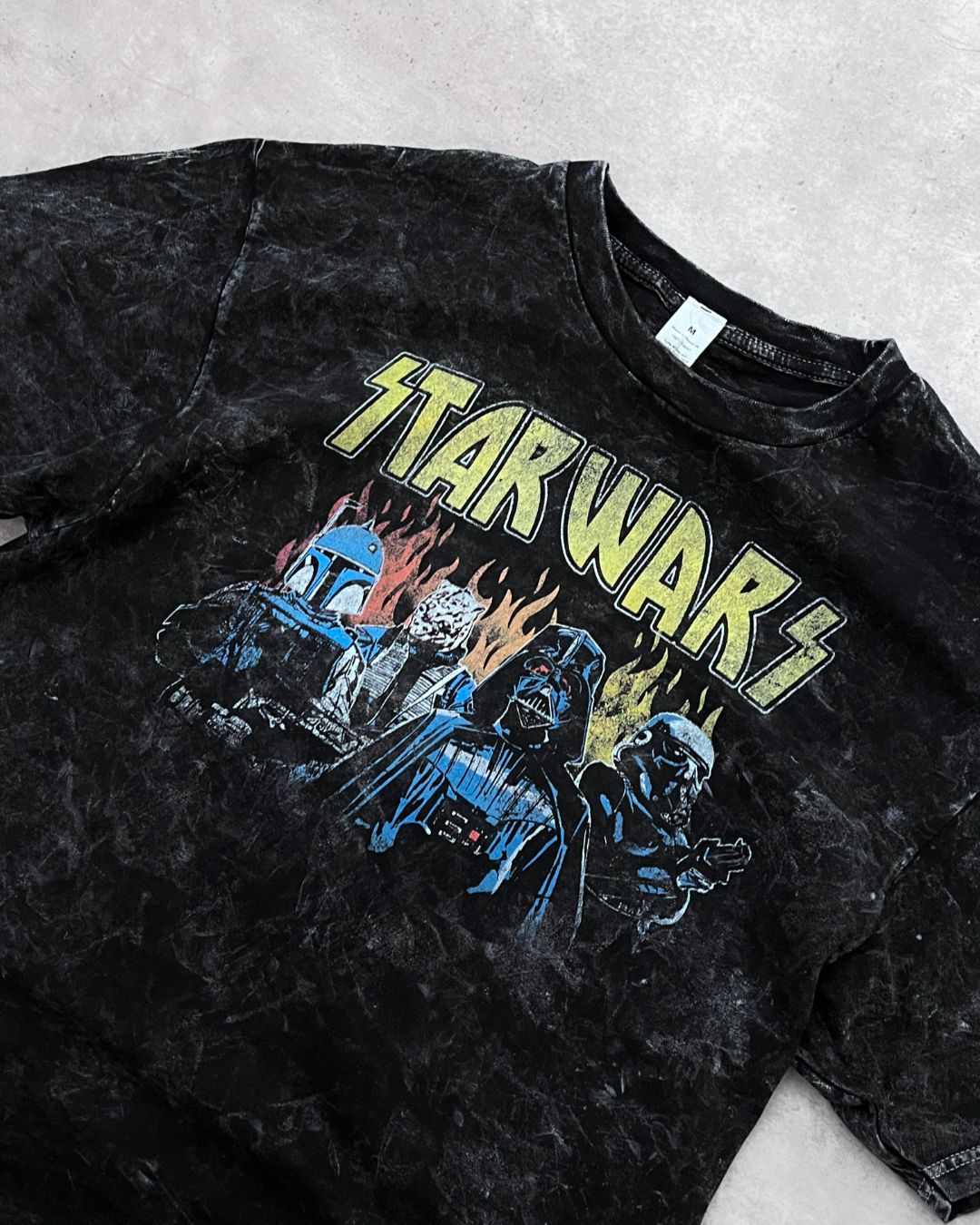 STAR WARS WASHED BLACK (M)