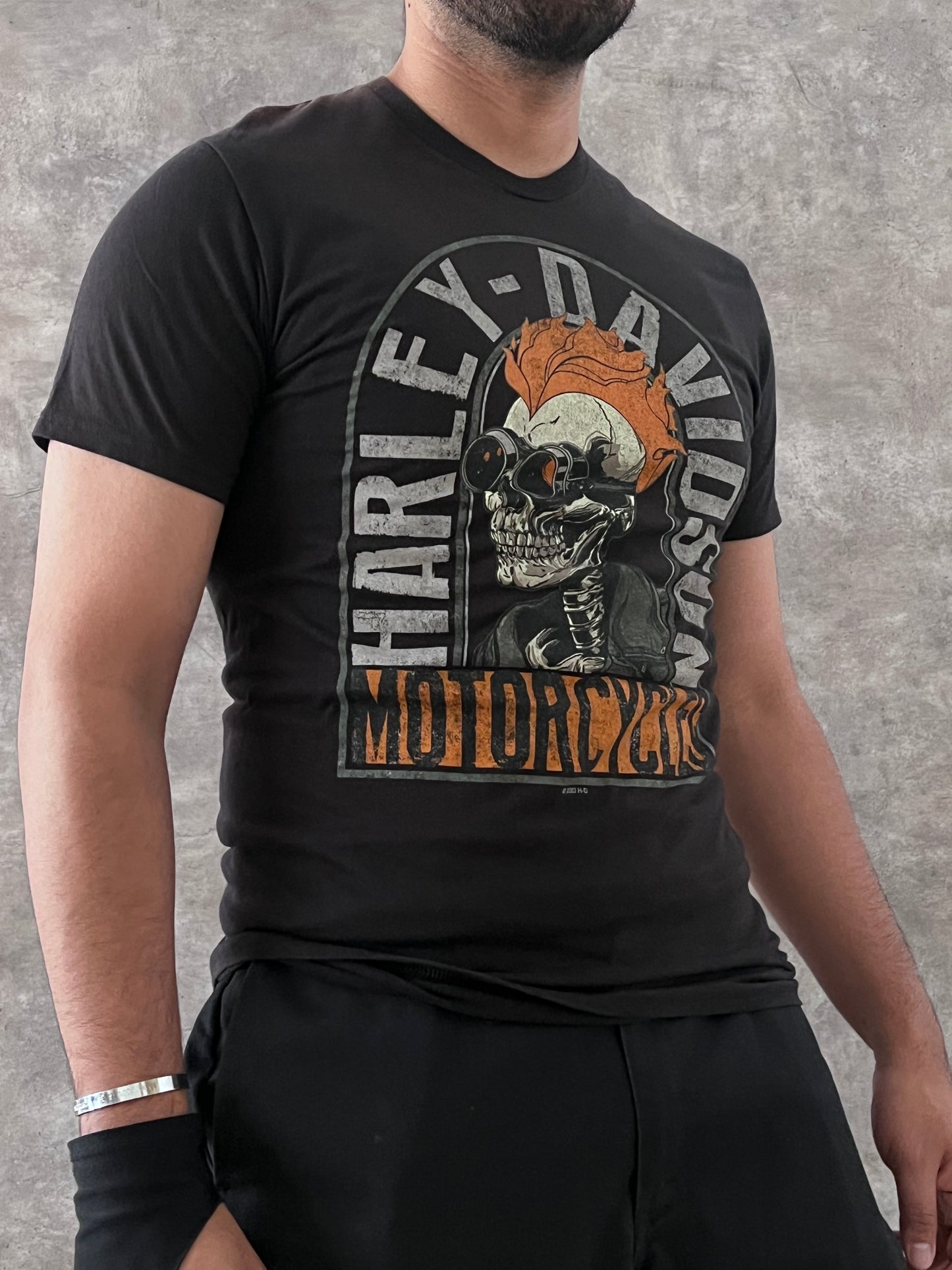 HARLEY-DAVIDSON SKULL TEE (M)