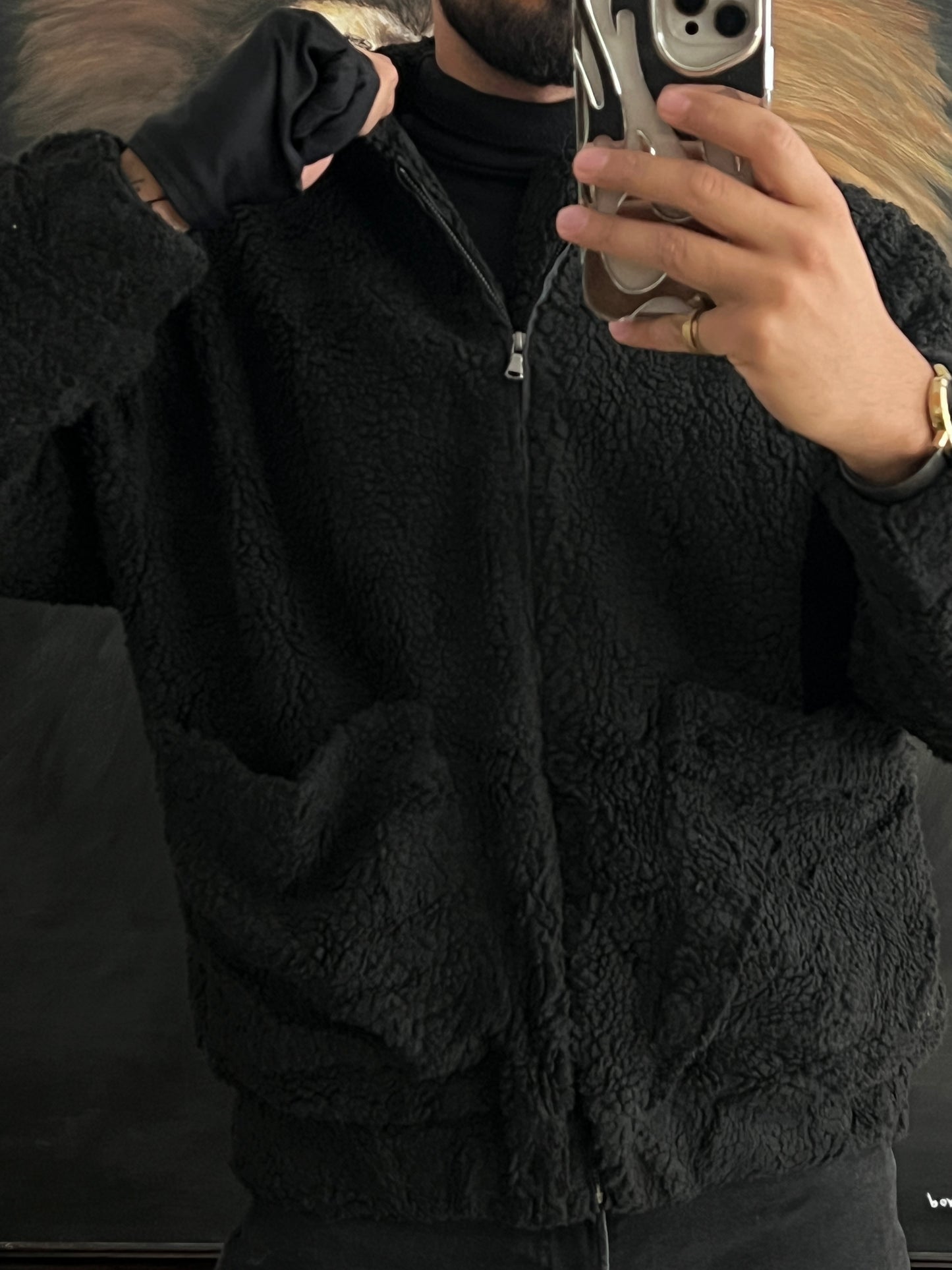 Sherpa jacket (S)
