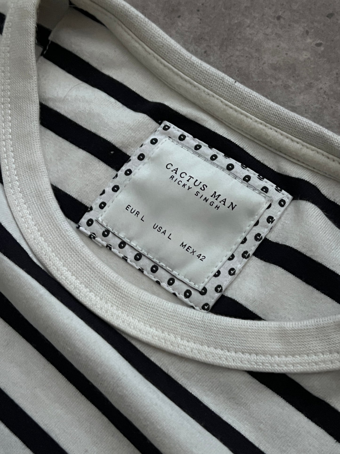 DUCK STRIPED LONGSLEEVE (M)