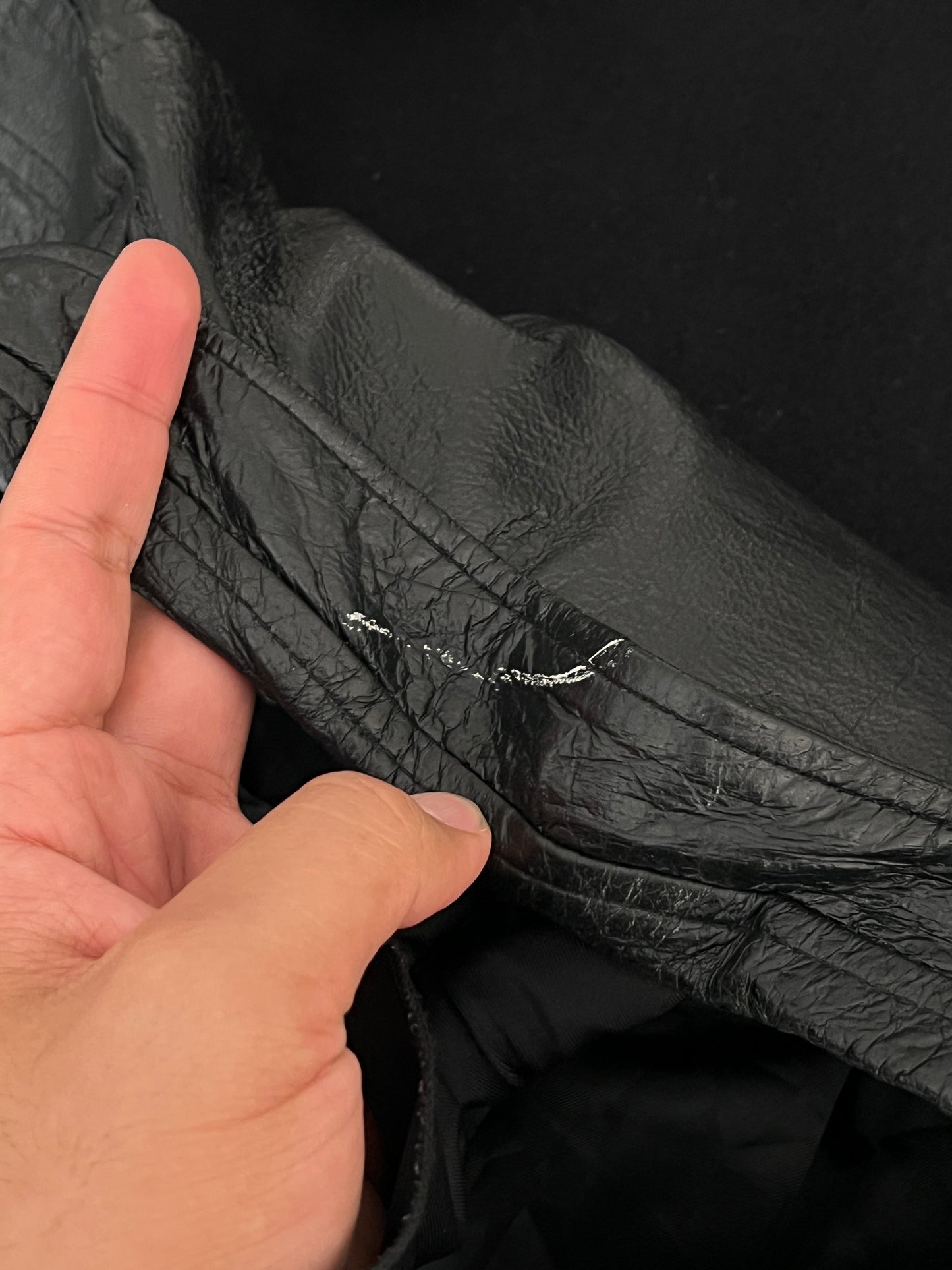 Bomber jacket 100% piel (M)