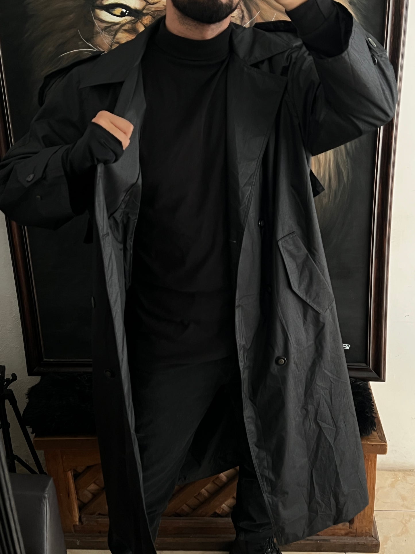 Ultra gabardina black (M)