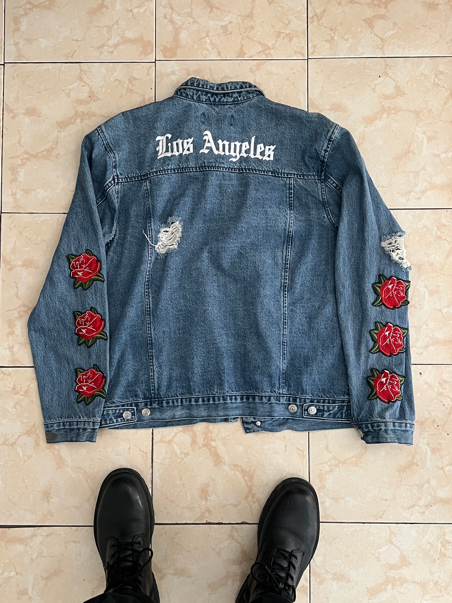 Denim jacket LA (L)