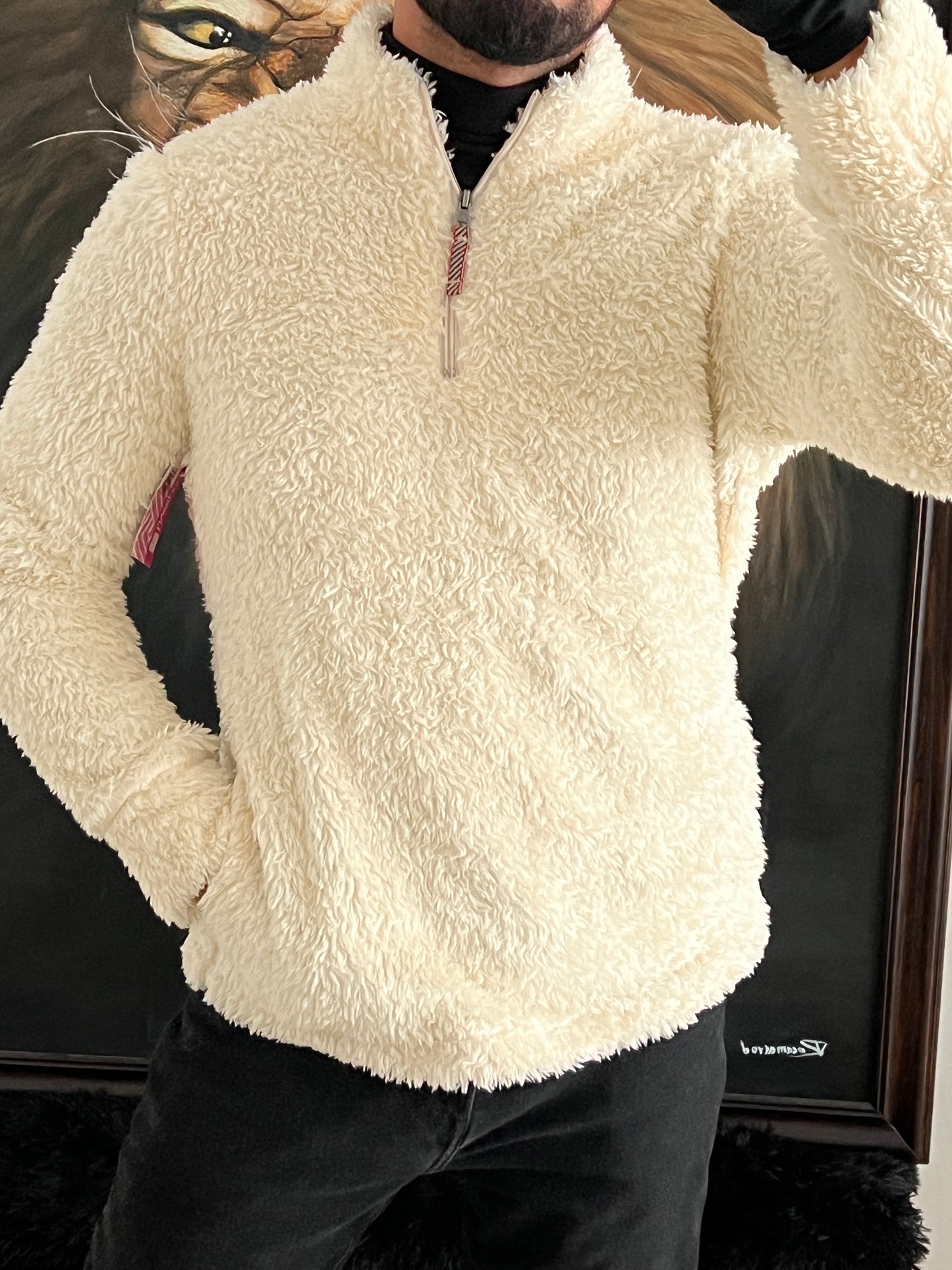 Sherpa jacket nueva (M)