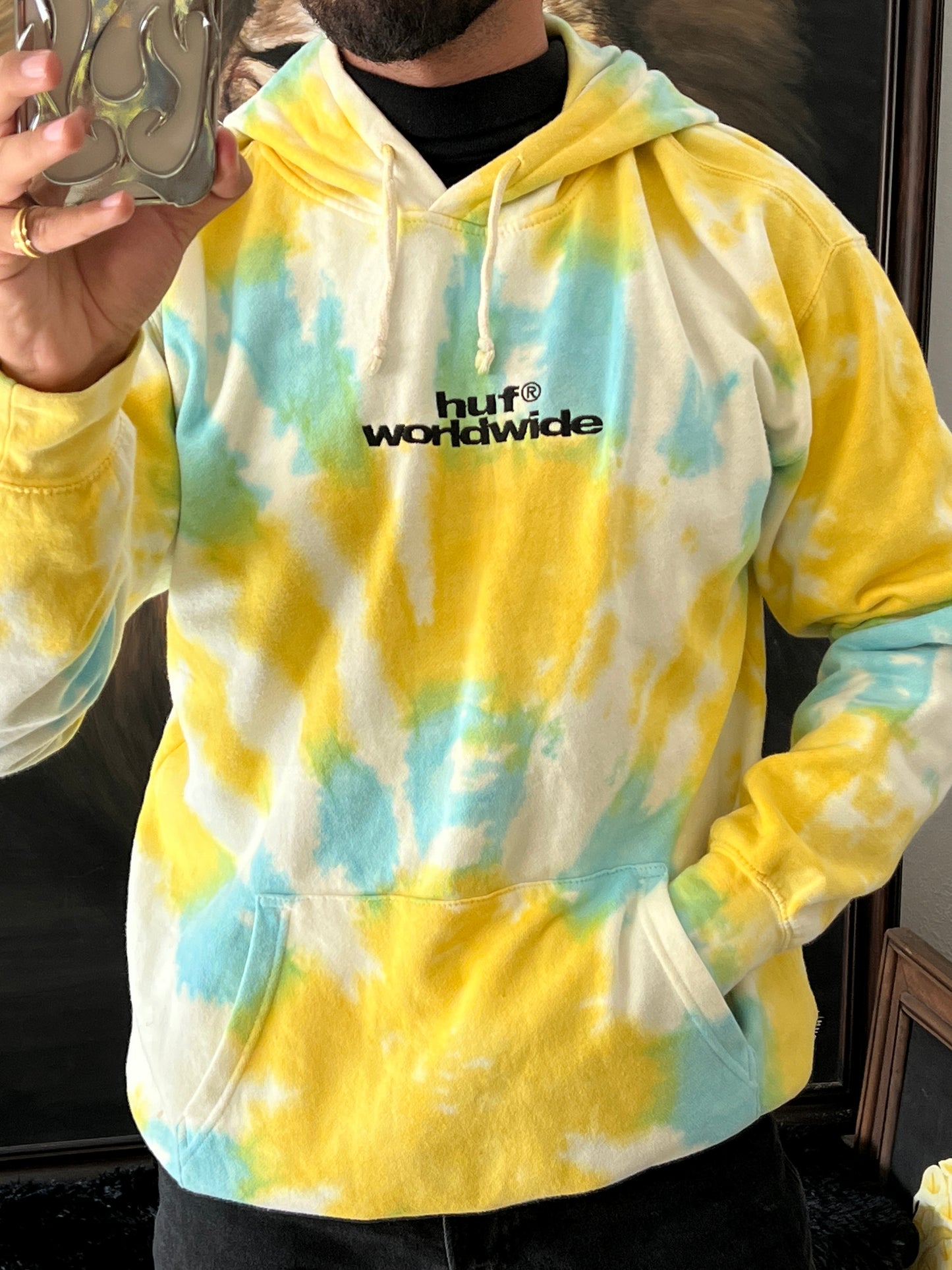 Hoodie Huf Worlwide (L)