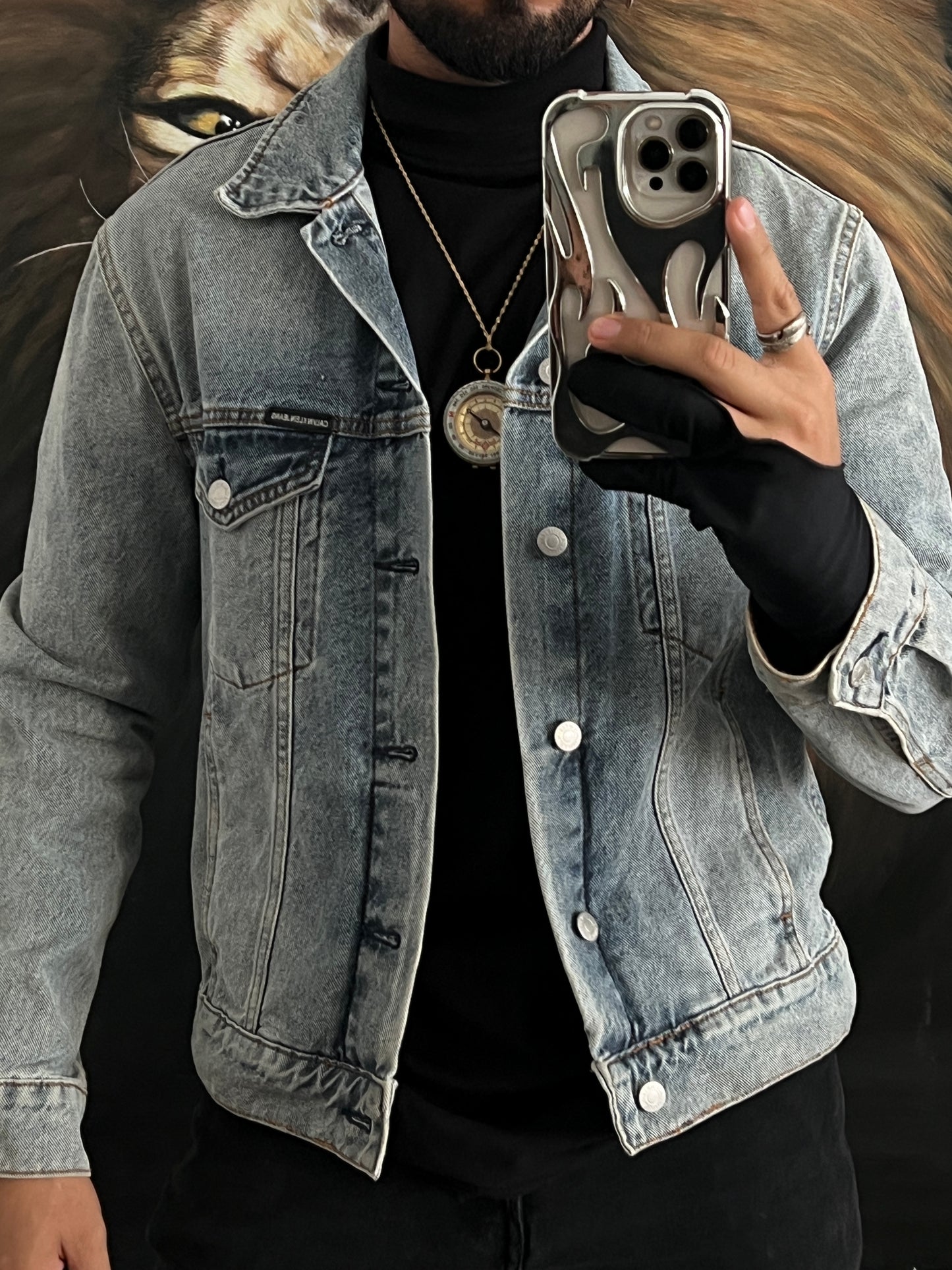 Denim jacket CK (S)