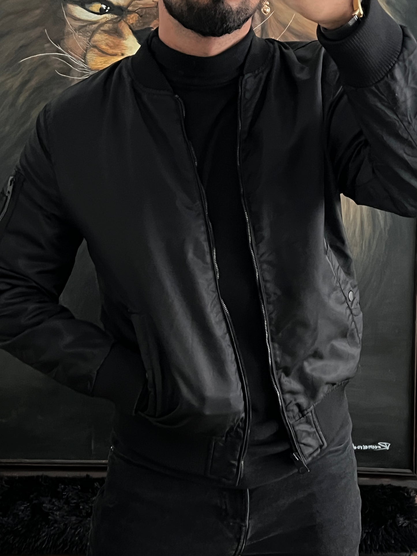 GUESS bomber jacket (S)