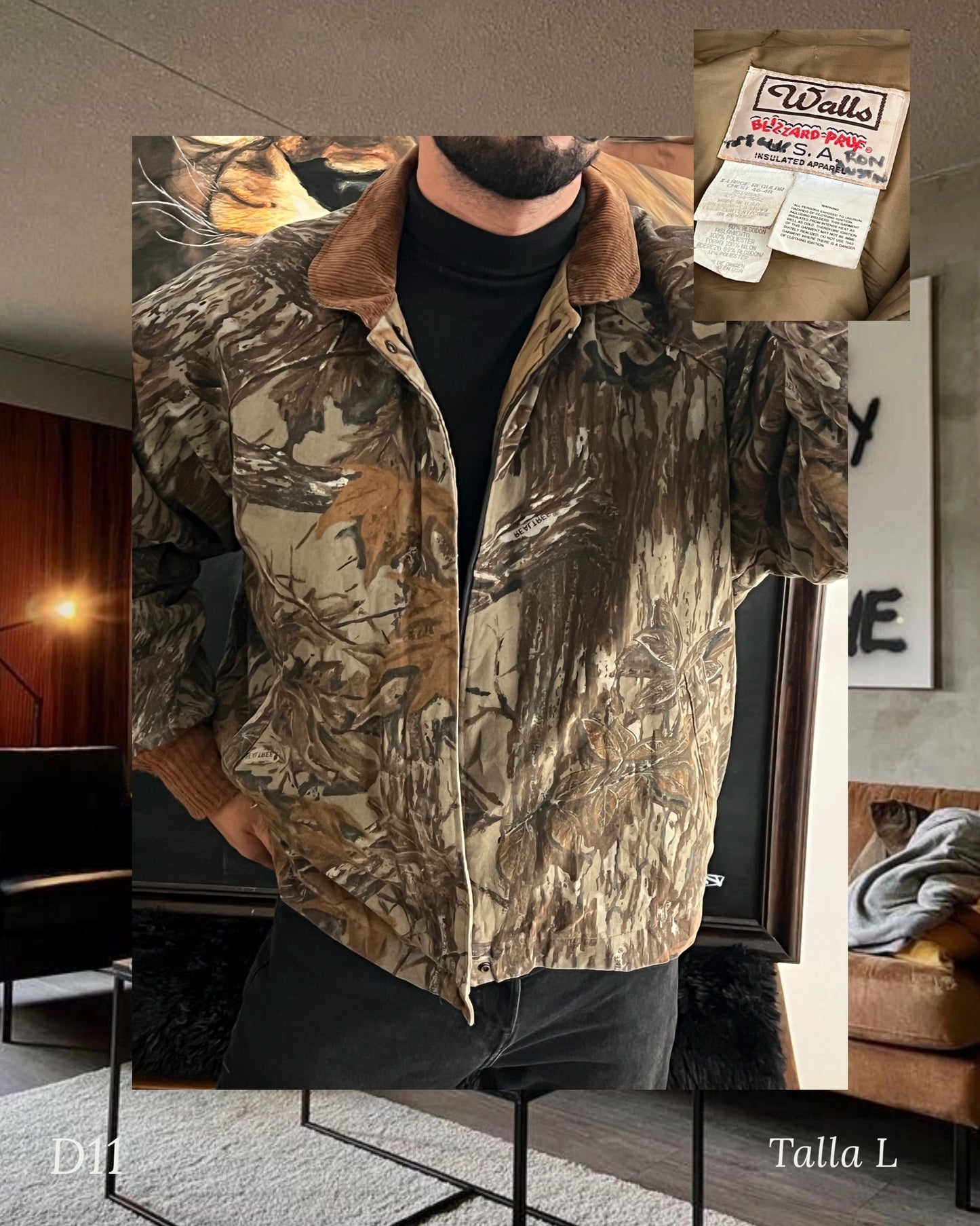 Camo Jacket (L)