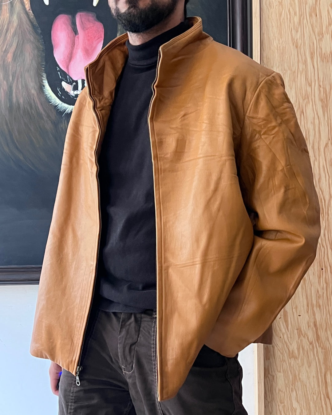 Leather Jacket (2XL/3XL)