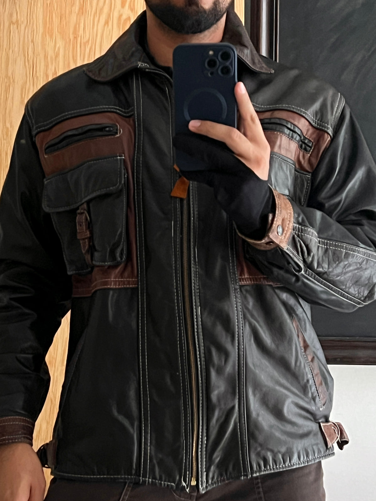 Hunter Leather Jacket (M)