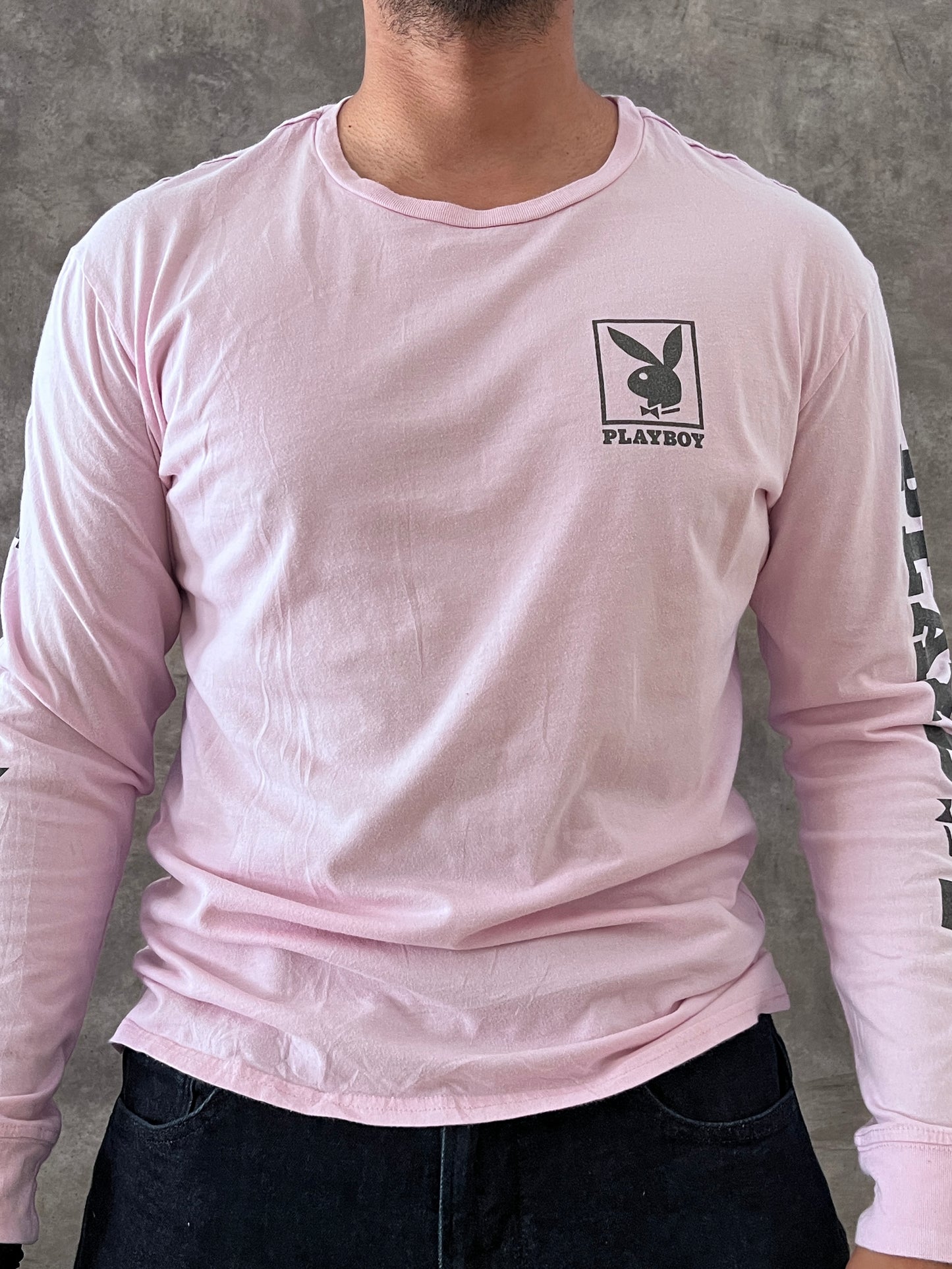 PLAYBOY PINK LONGSLEEVE (M)