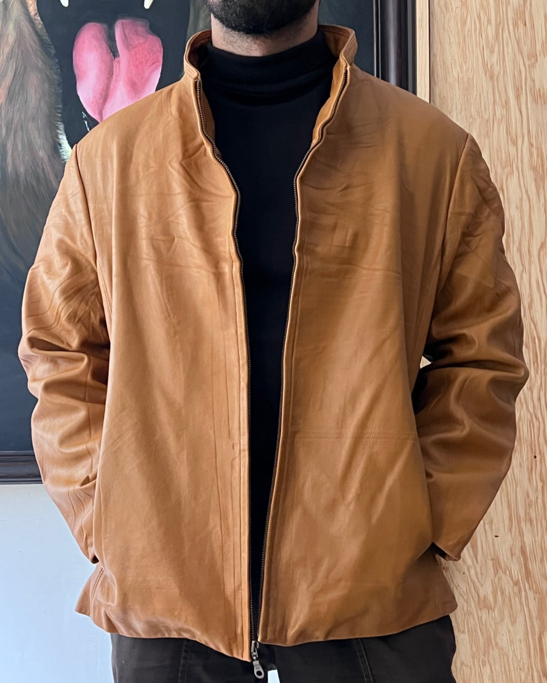 Leather Jacket (2XL/3XL)