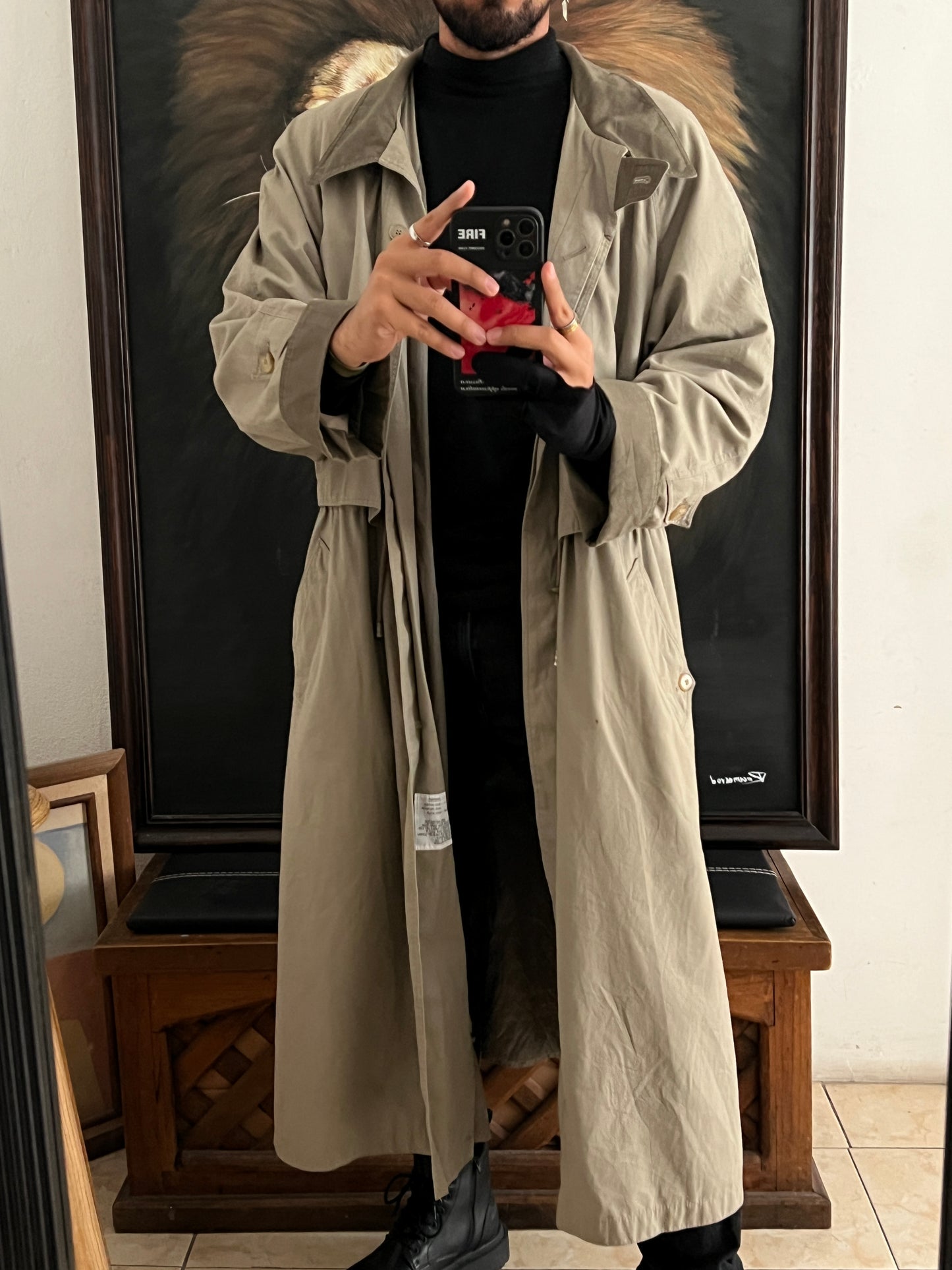 Gabardina Extra larga (L) 💎