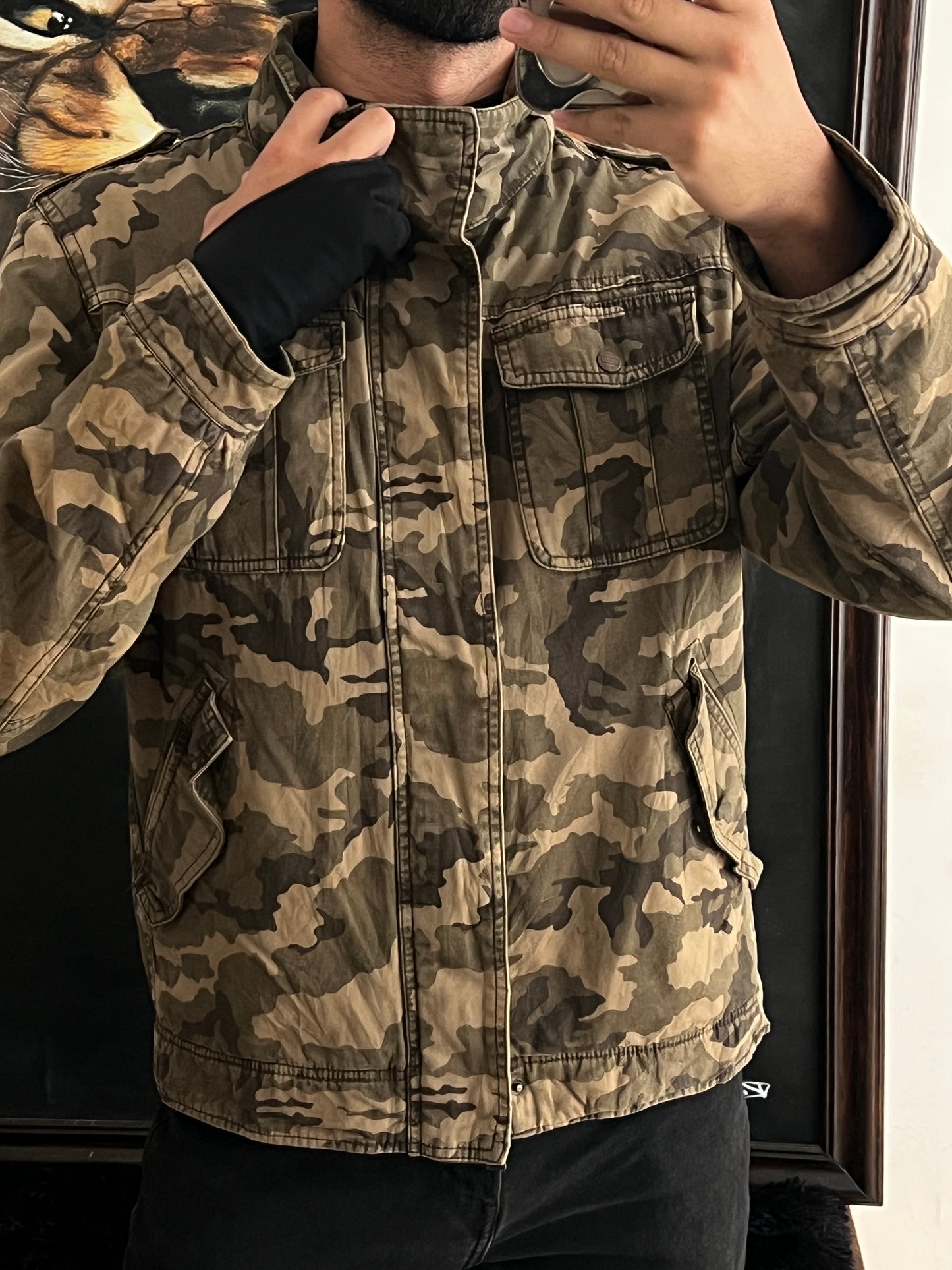 Levi's jacket camuflaje (M)