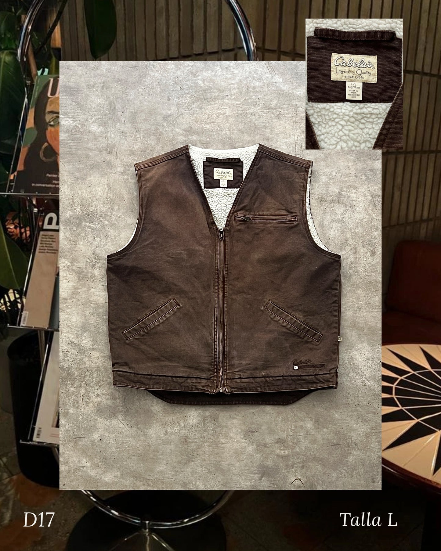 Chaleco Vintage (L)