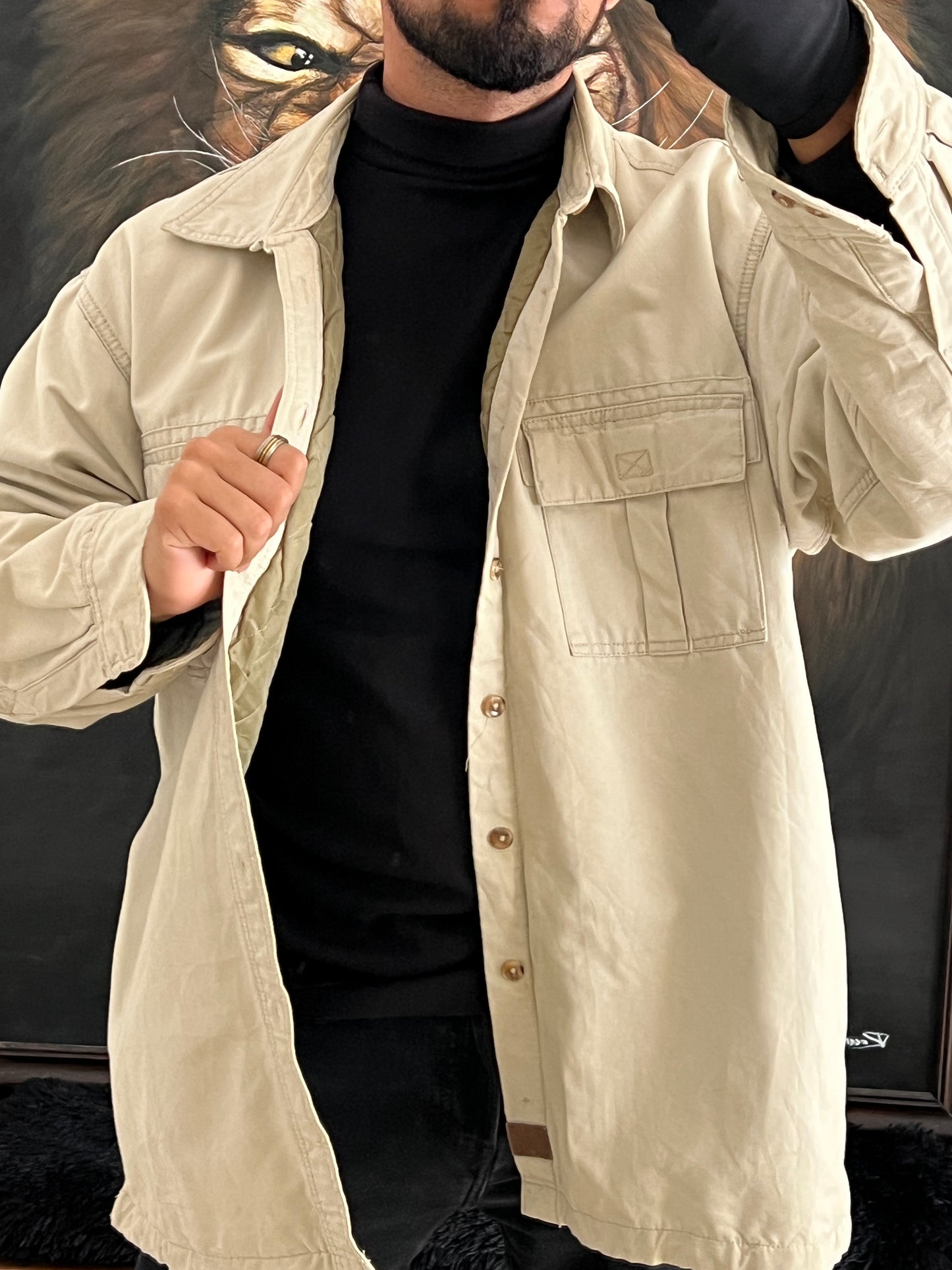 Work jacket beige (XL)