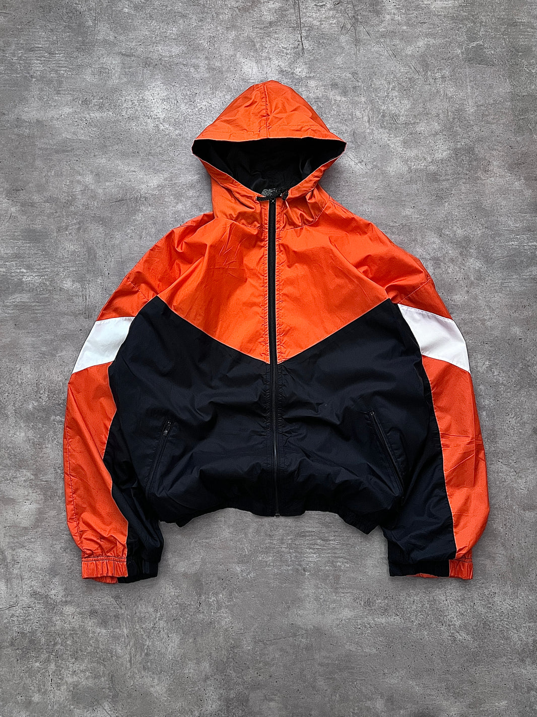 COLORBLOCK WINDBREAKER JACKET (XL)