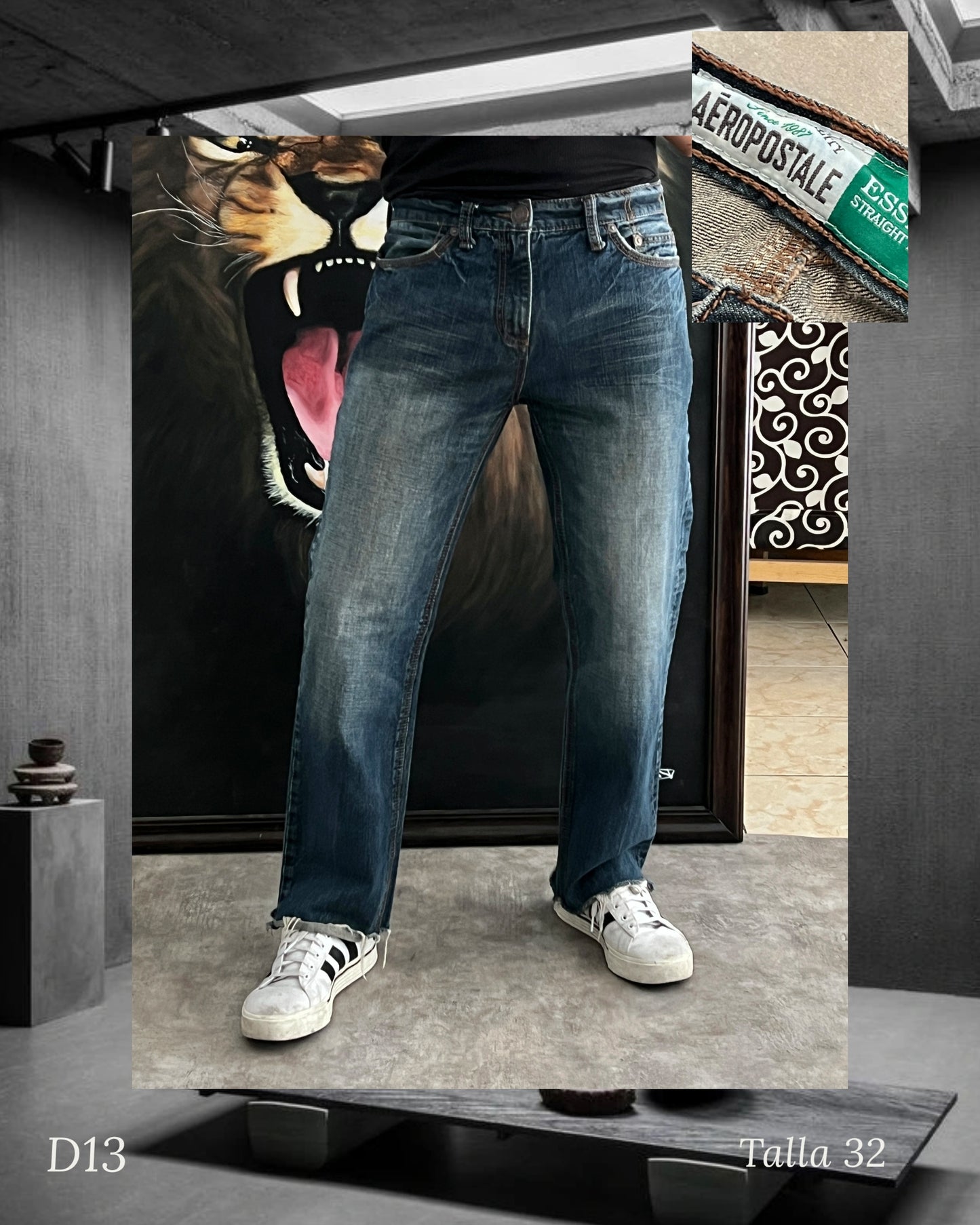 Denim wash jeans Aeropostal (32)