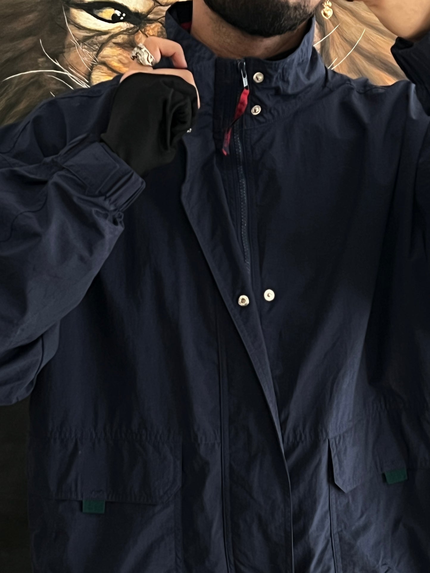 Retro windbreaker (XL)