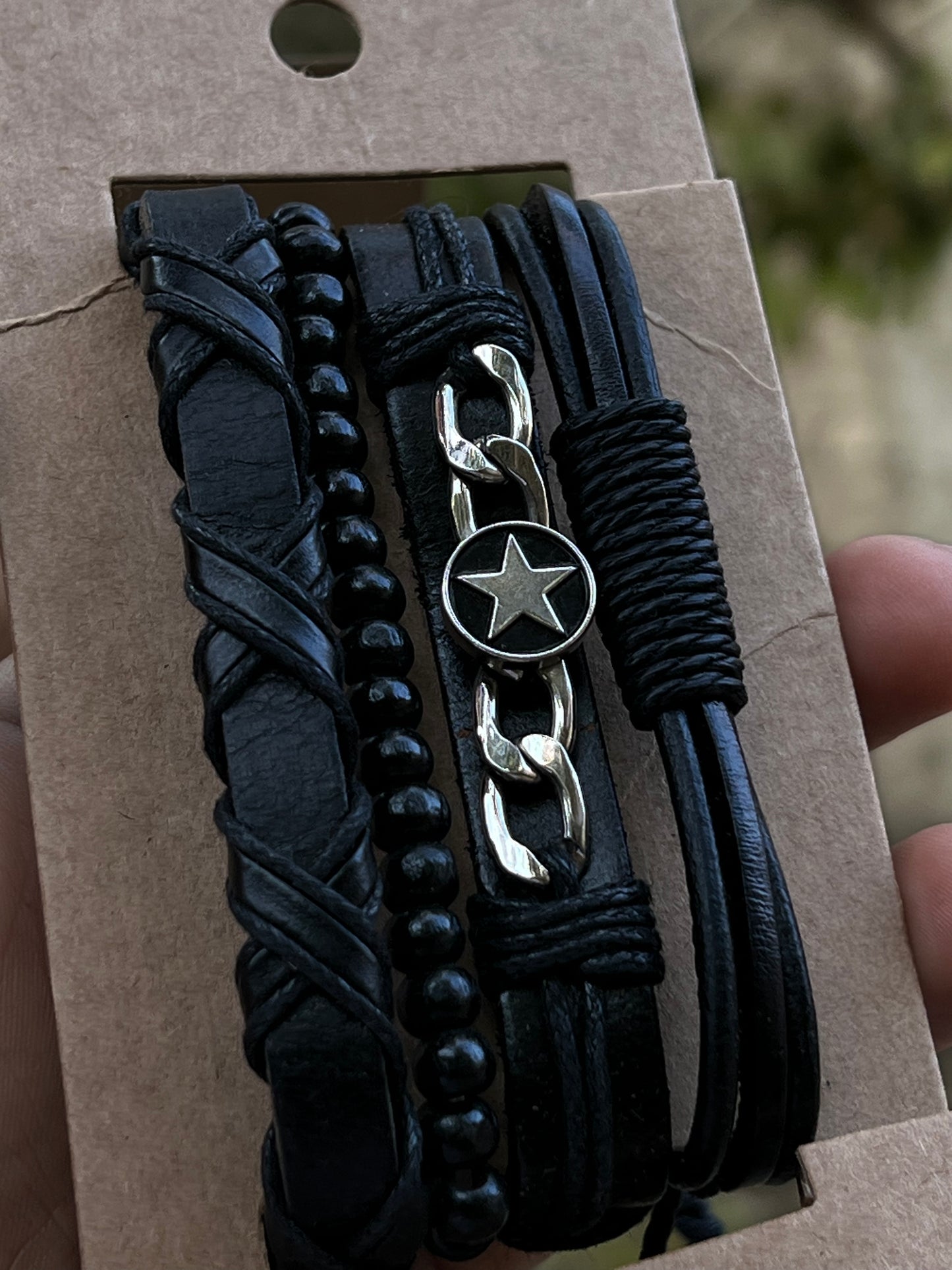 Set de 4 pulseras! Hand made