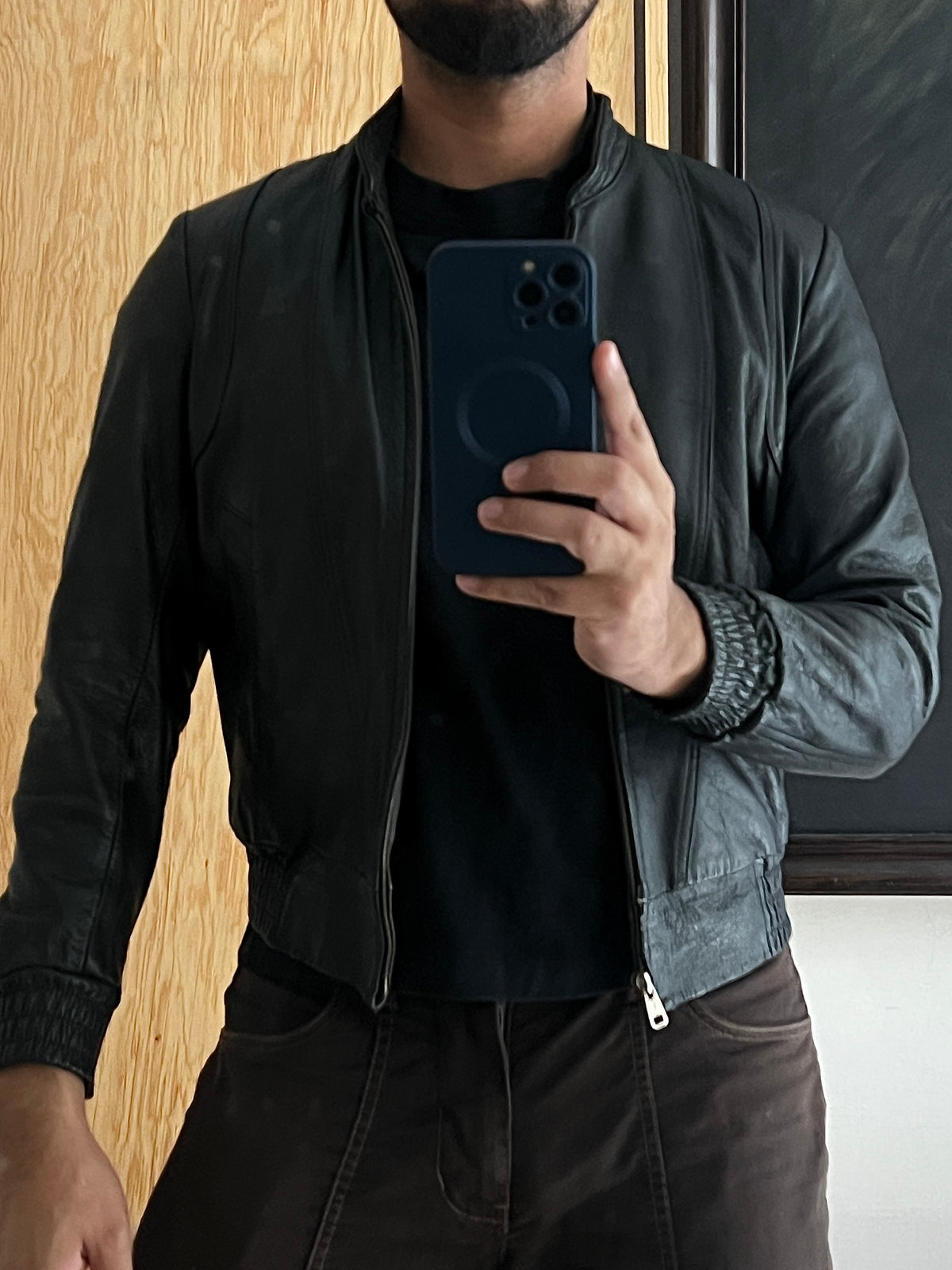 Leather Jacket (S)