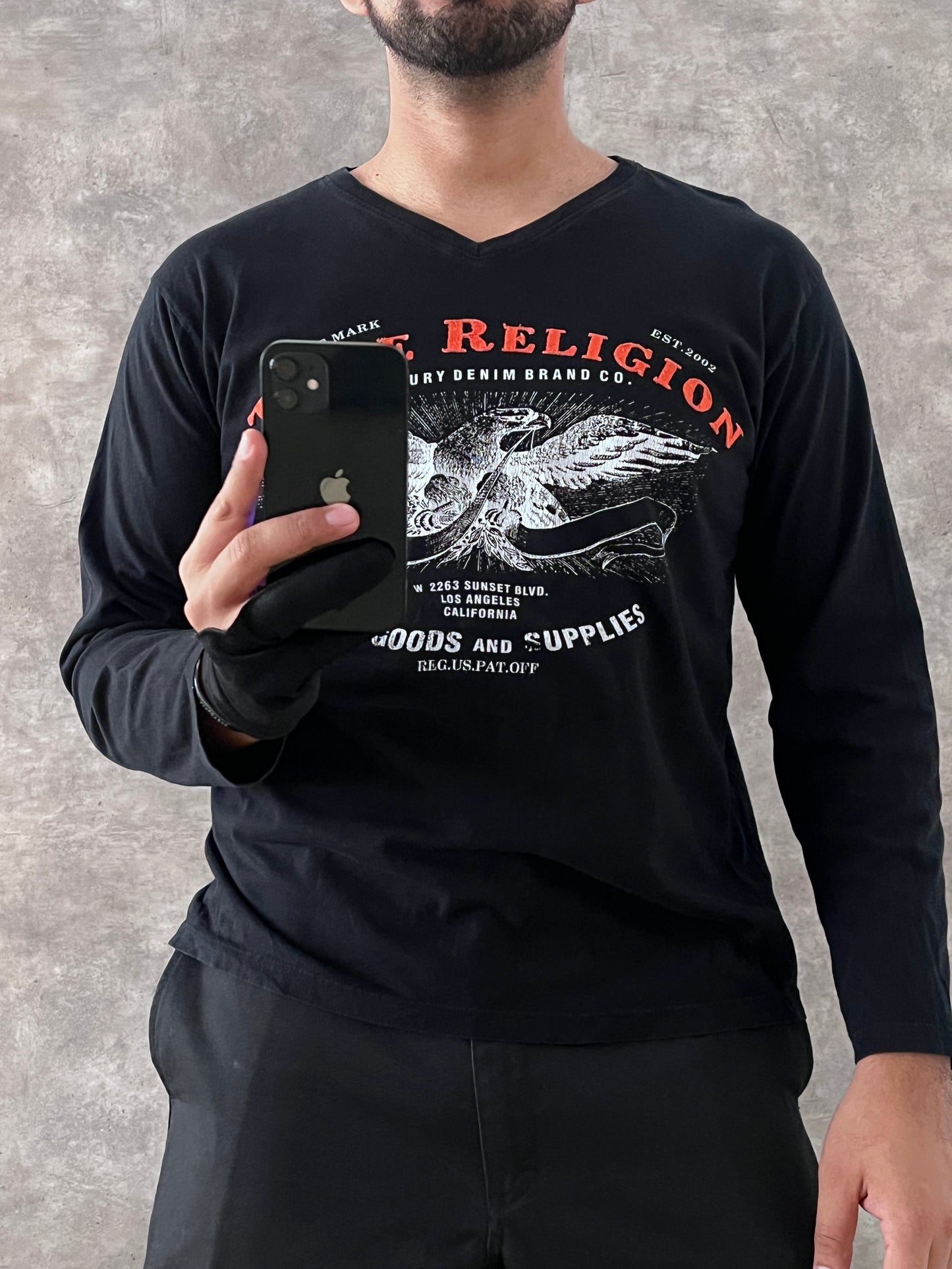 TRUE RELIGION EAGLE LONGSLEEVE (S)