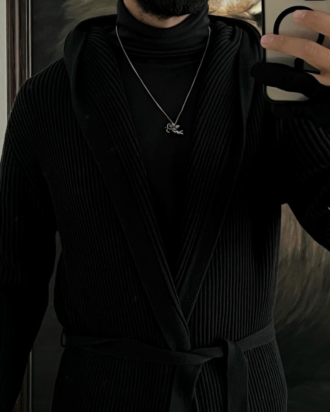 Cárdigan Negro Talla M