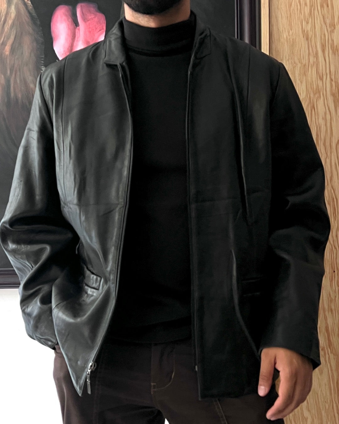 Leather Jacket (XL)