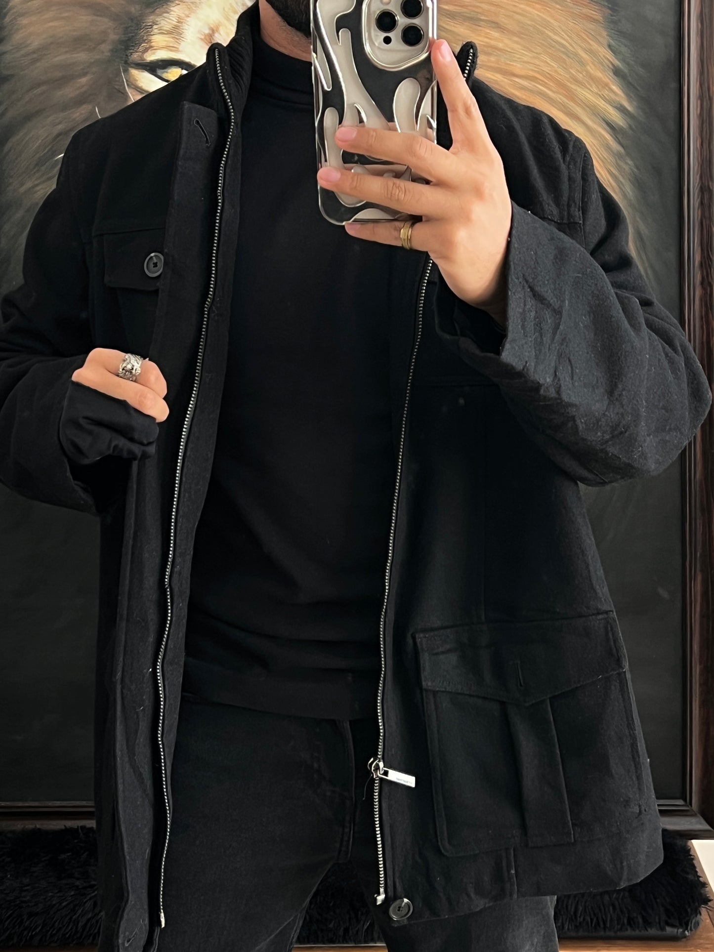 Abrigo de Lana (XL)