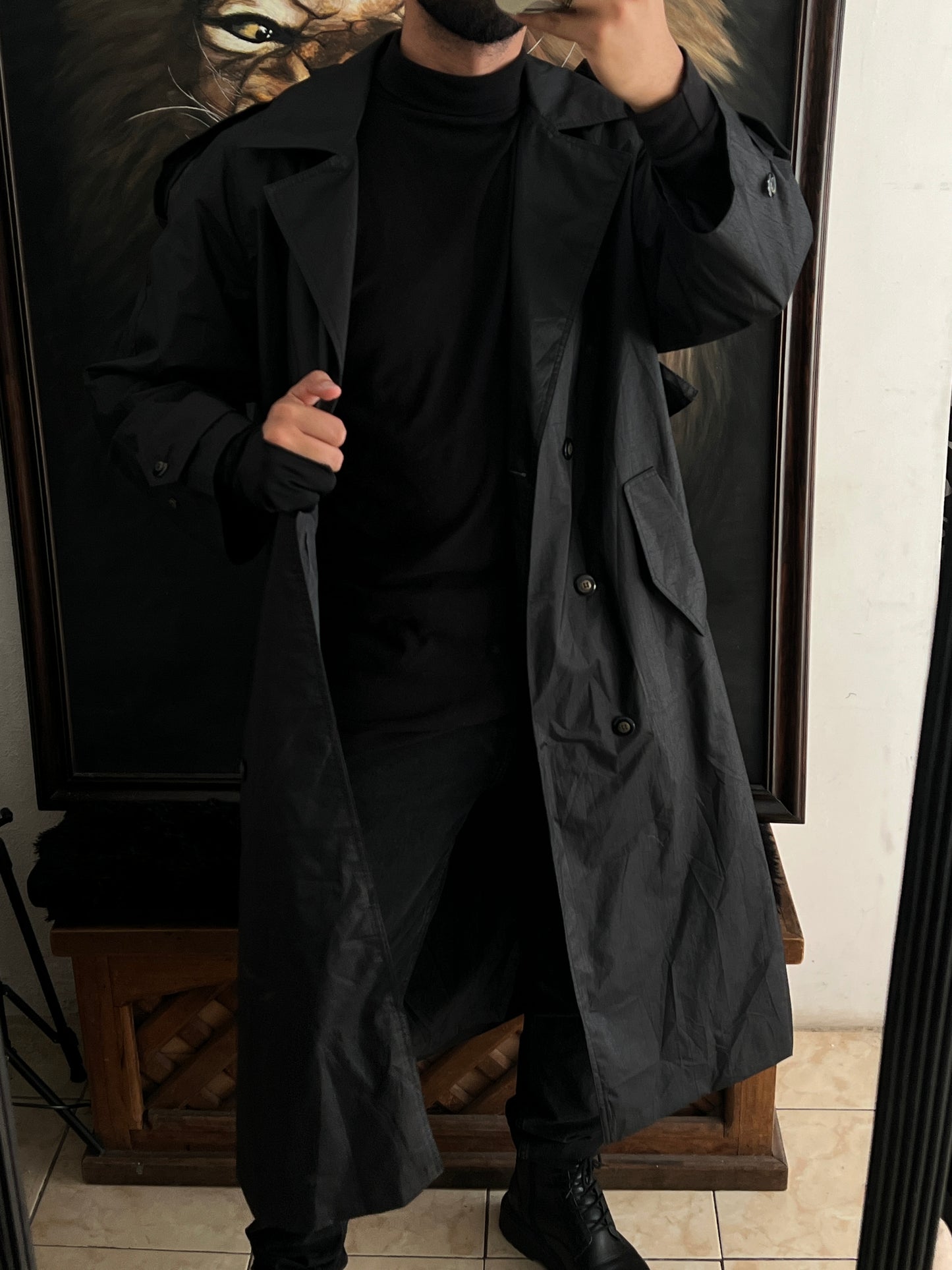 Ultra gabardina black (M)