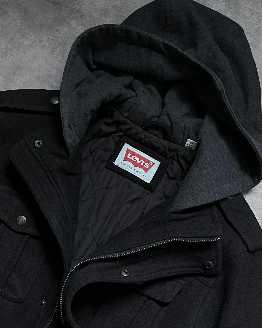 Levis Faux Wool Jacket (M)