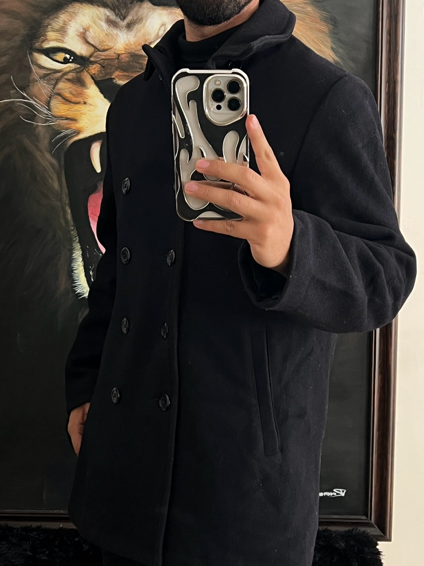 Abrigazo de lana (M)