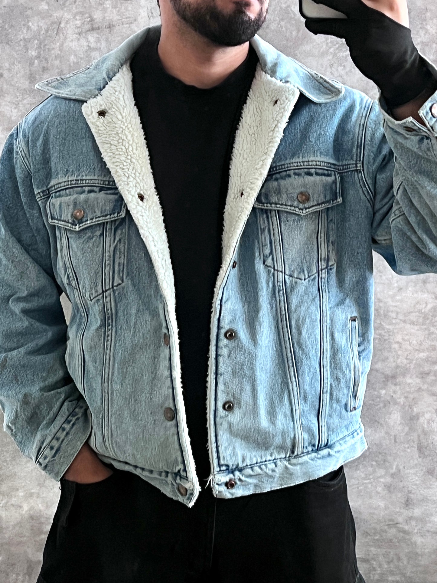 SHERPA TRUCKER JACKET (M)