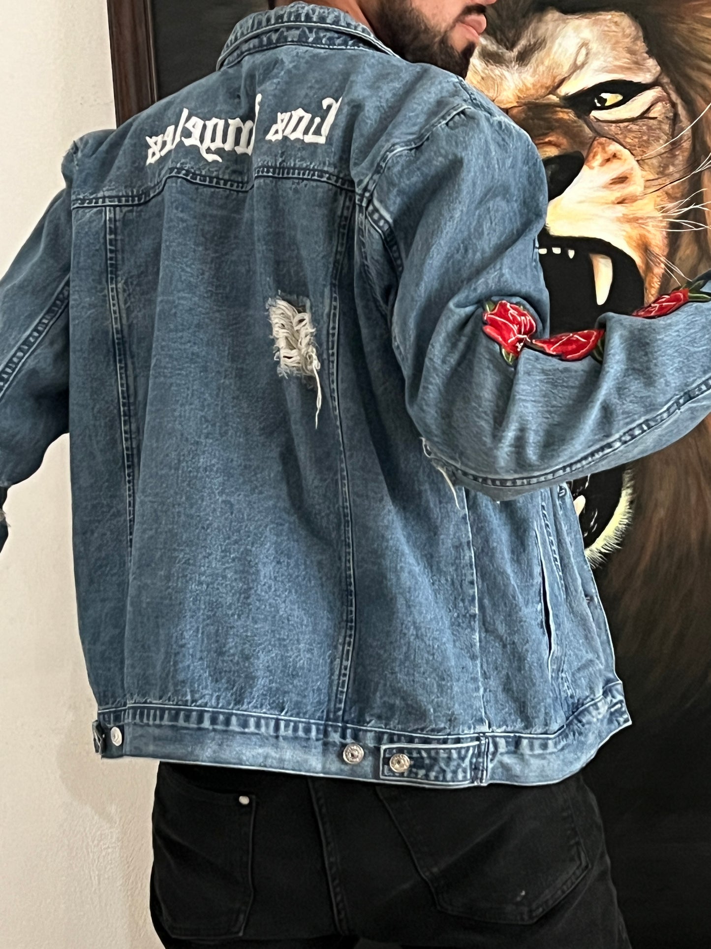 Denim jacket LA (L)